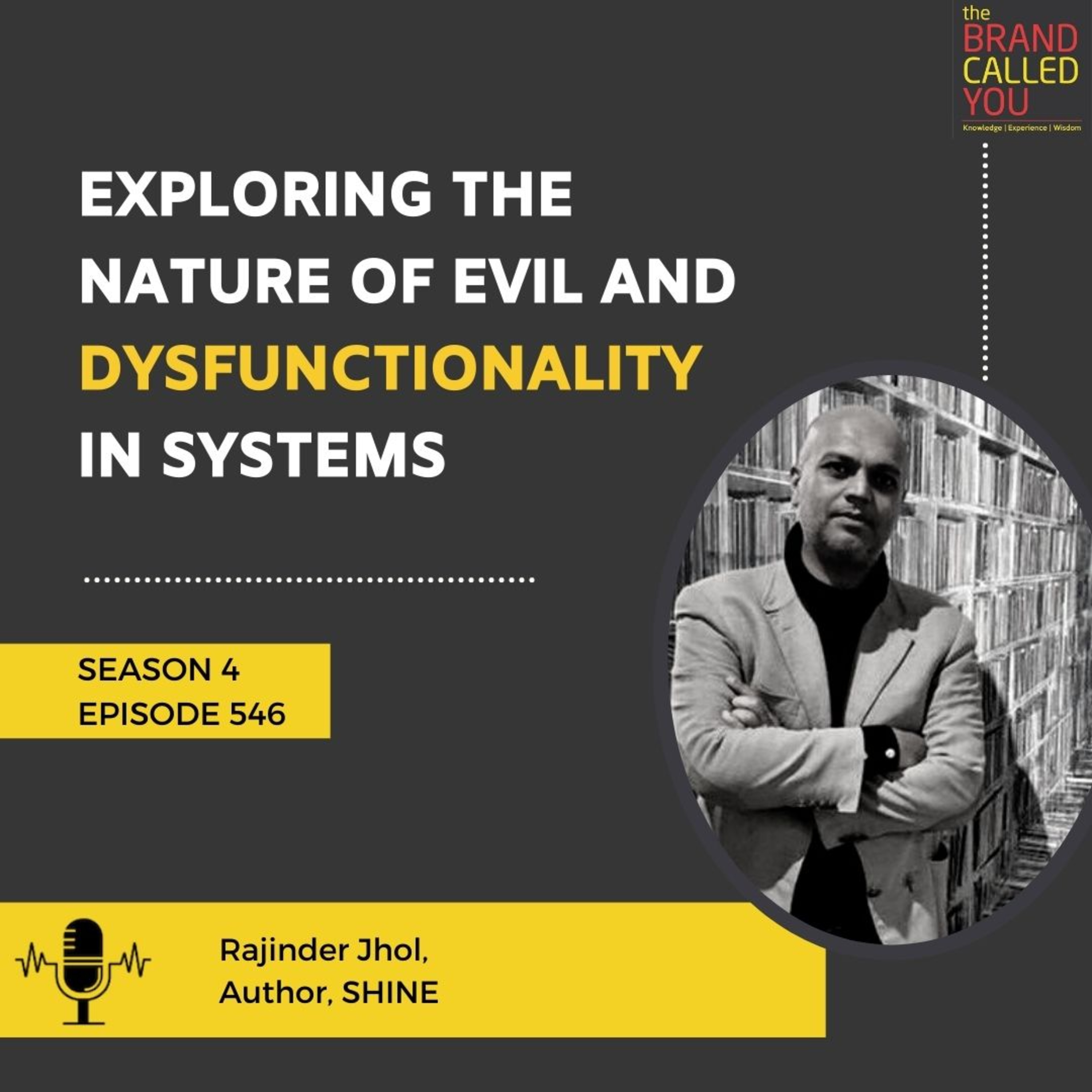 Exploring the Nature of Evil and Dysfunctionality in Systems | Rajinder Jhol, Author, SHINE