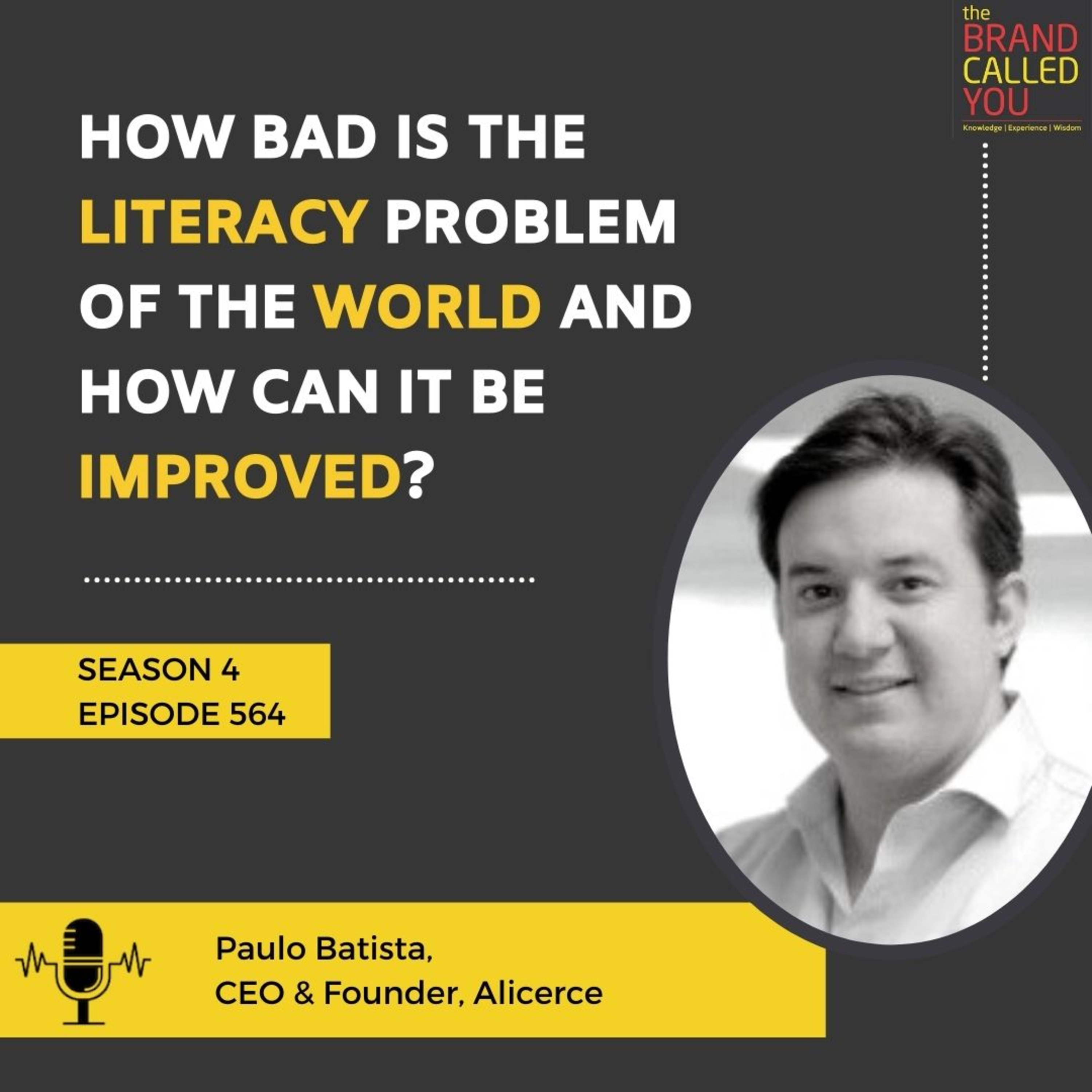 How bad is the literacy problem of the world and How can it be improved? | Paulo Batista, CEO & Founder, Alicerce