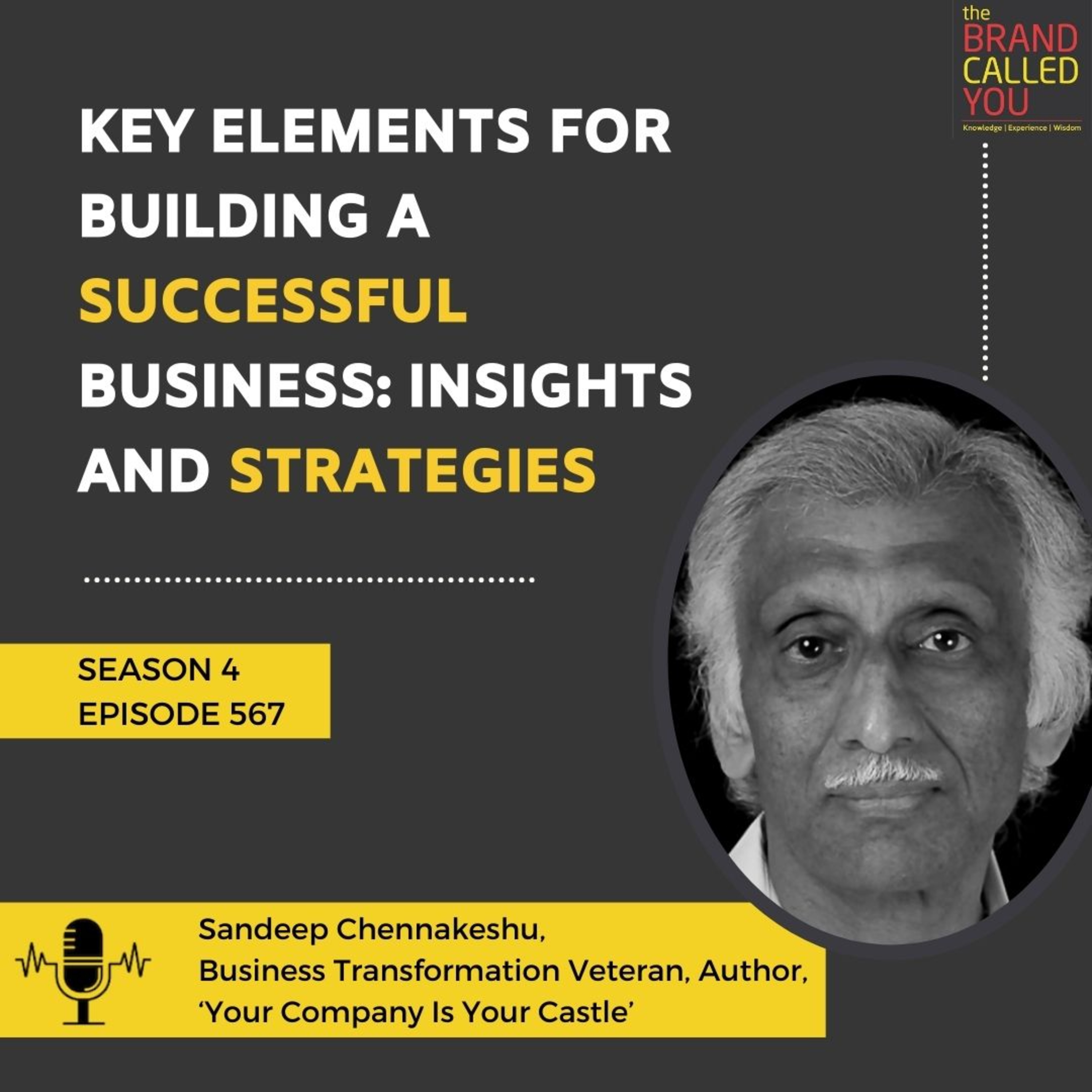 Key Elements for Building a Successful Business: Insights and Strategies | Sandeep Chennakeshu, Business Transformation Veteran, Author, ‘Your Company Is Your Castle’
