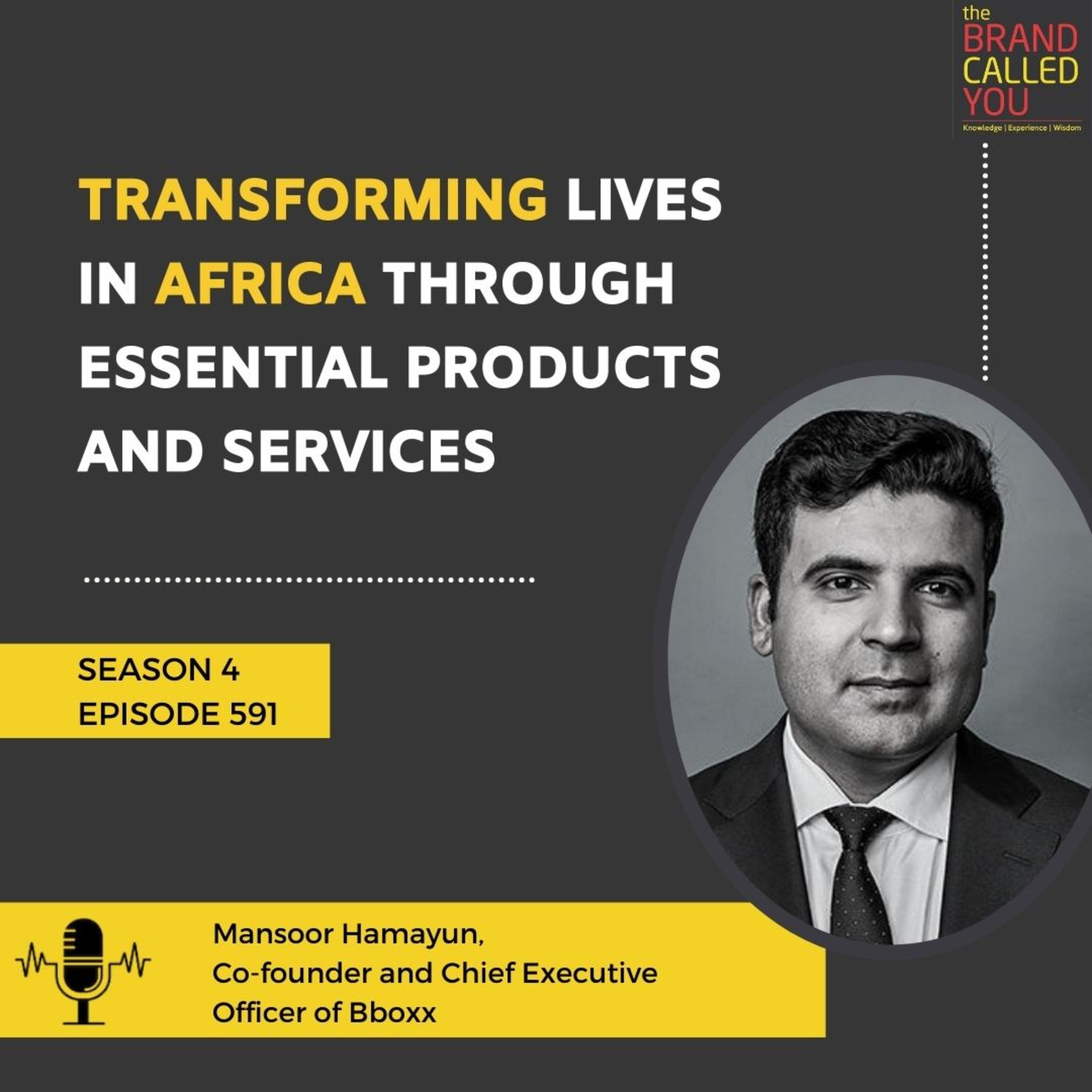 Transforming lives in Africa through essential products and services | Mansoor Hamayun, Co-founder and Chief Executive Officer of Bboxx