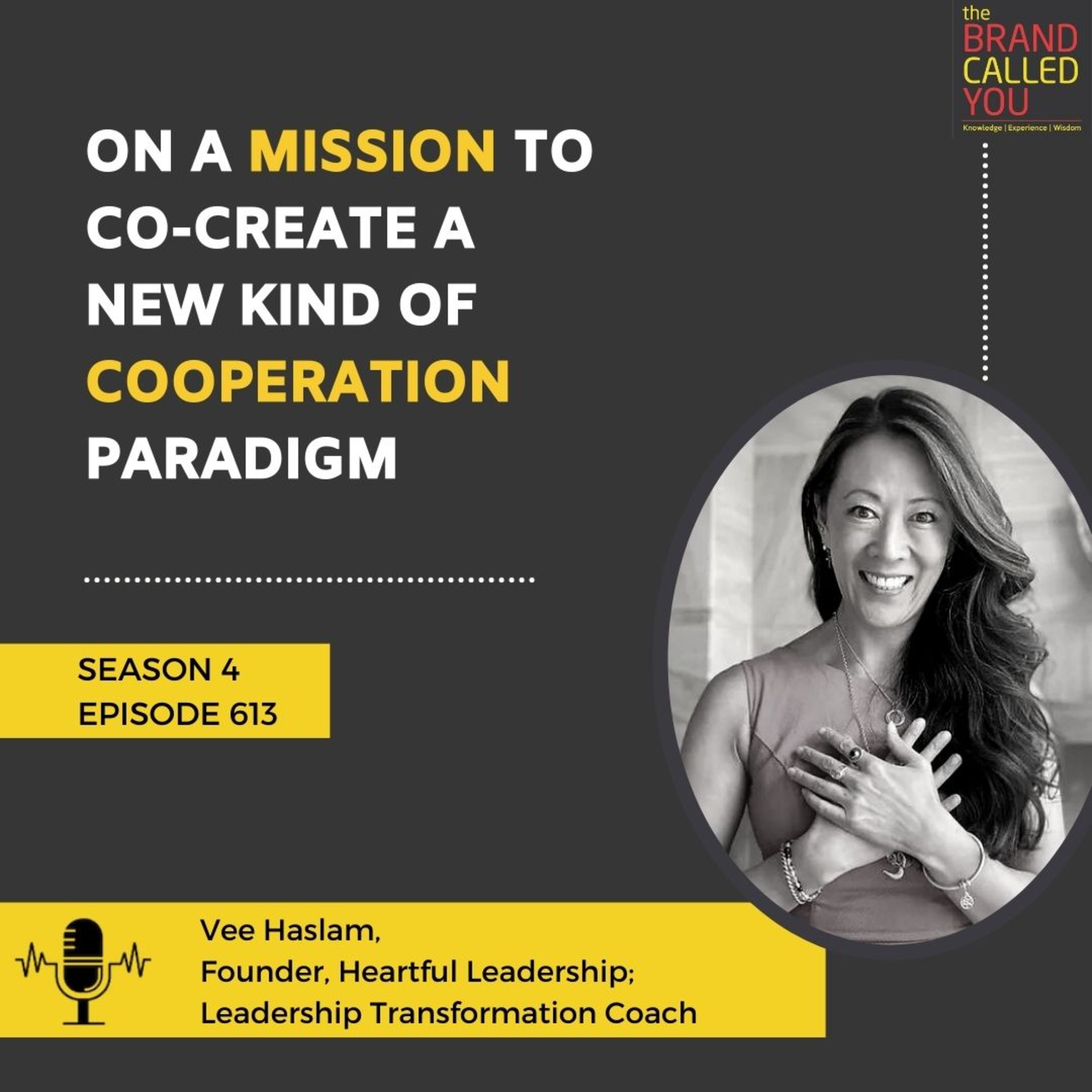 On a Mission to Co-Create a New Kind of Cooperation Paradigm | Vee Haslam | Founder | Heartful Leadership | Leadership Transformation Coach |