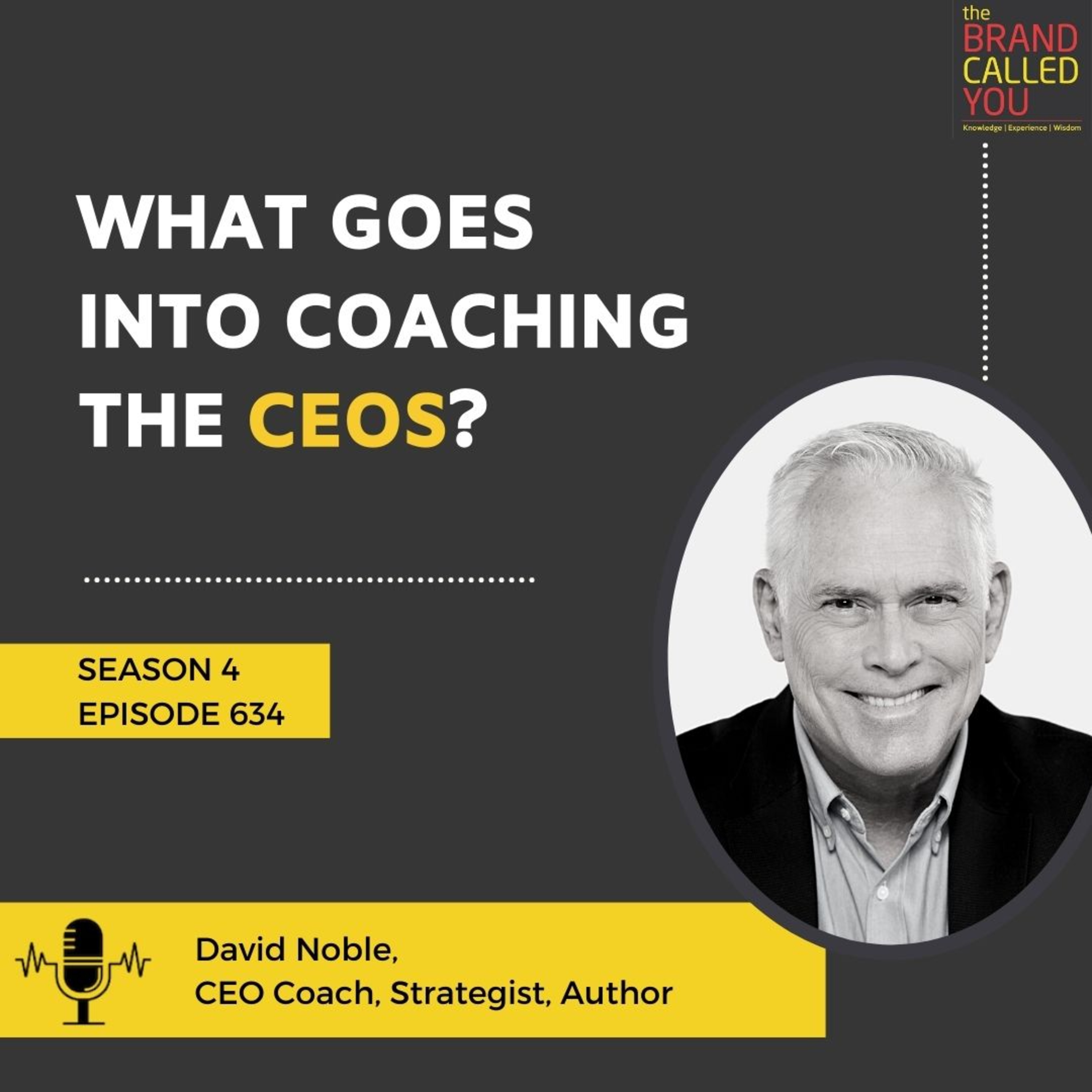 What Goes Into Coaching the CEOs? | David Noble | CEO Coach, Strategist, Author