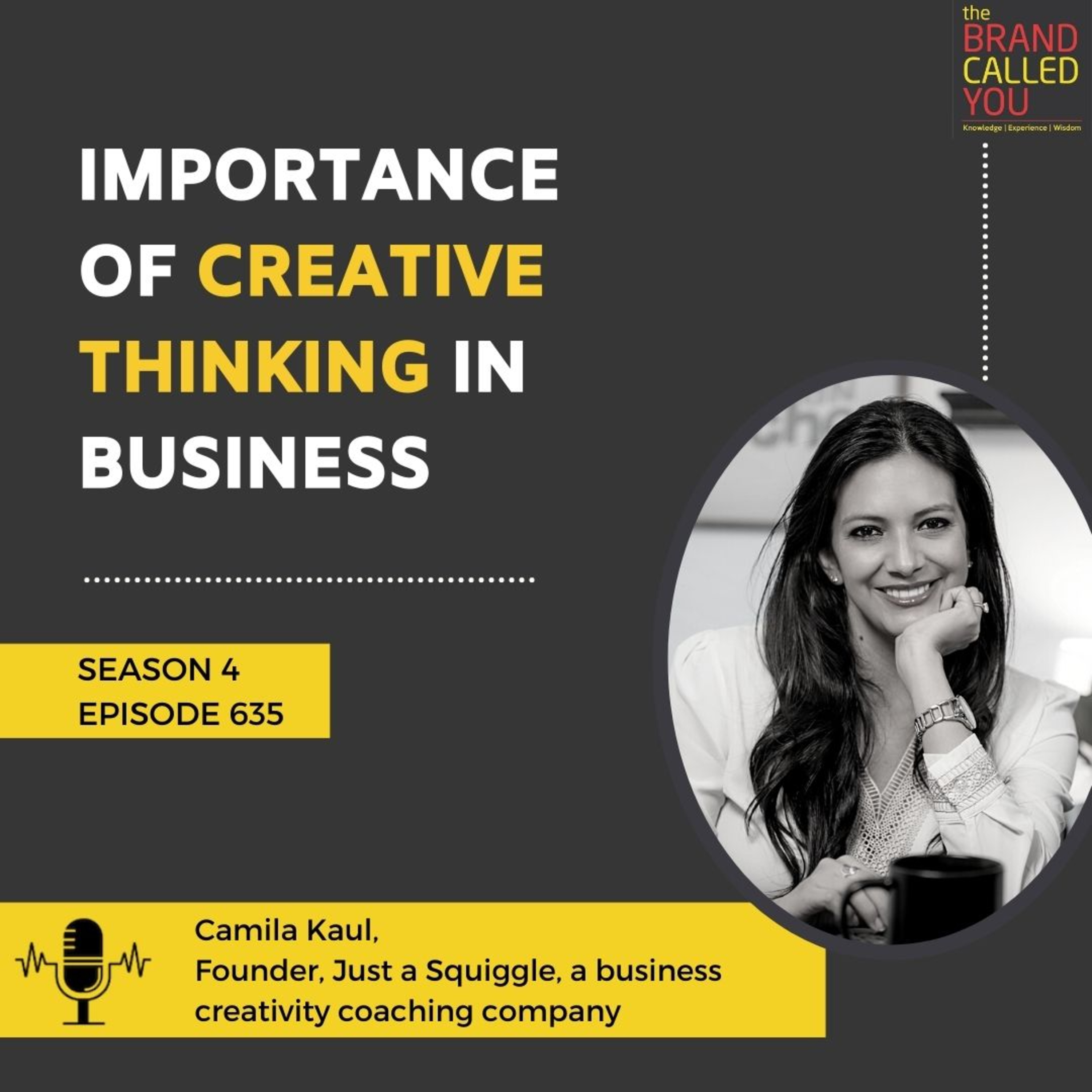 Importance of Creative Thinking in Business | Camila Kaul | Founder, Just a Squiggle, a business creativity coaching company