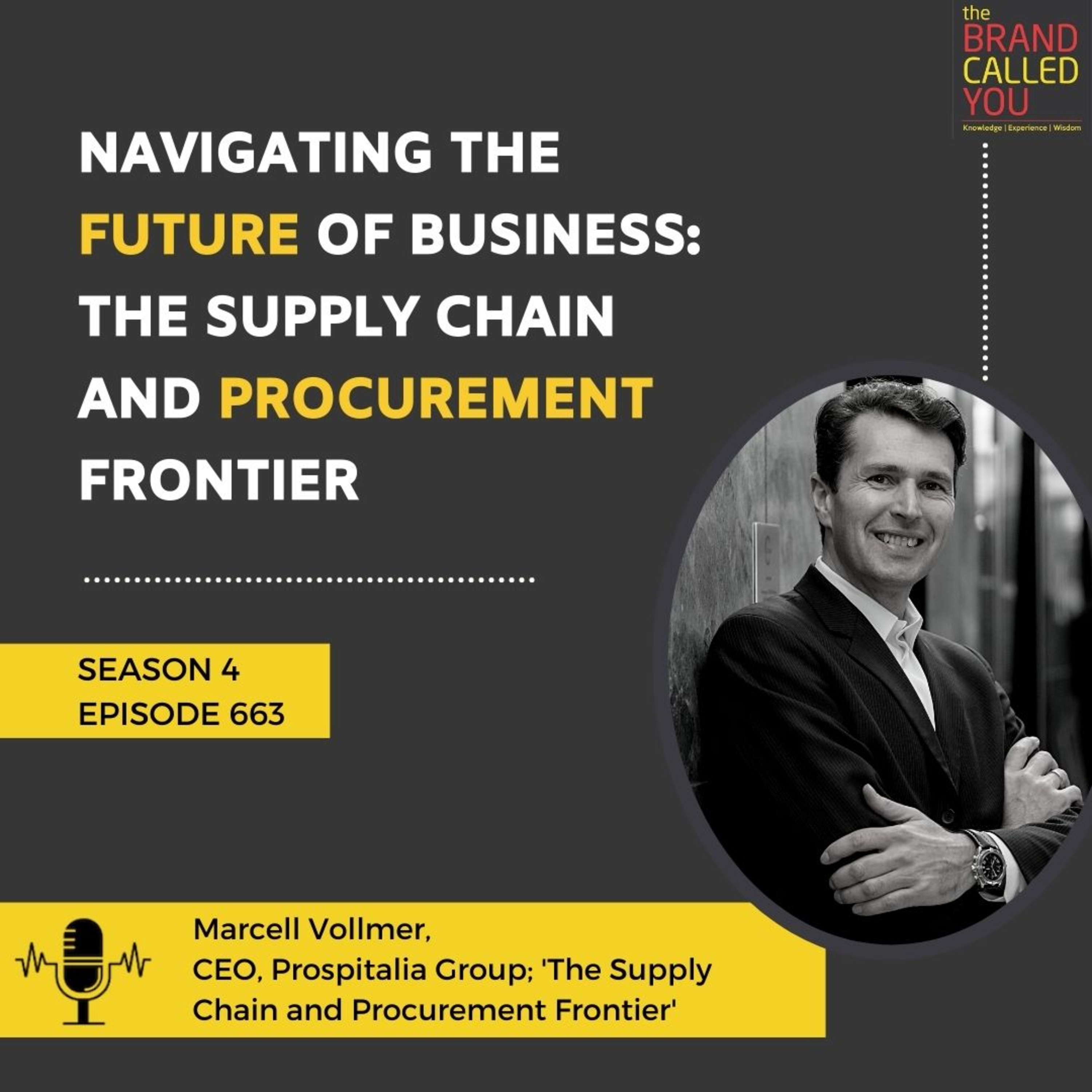 Navigating the Future of Business: The Supply Chain and Procurement Frontier | Marcell Vollmer, CEO, Prospitalia Group; 'The Supply Chain and Procurement Frontier'