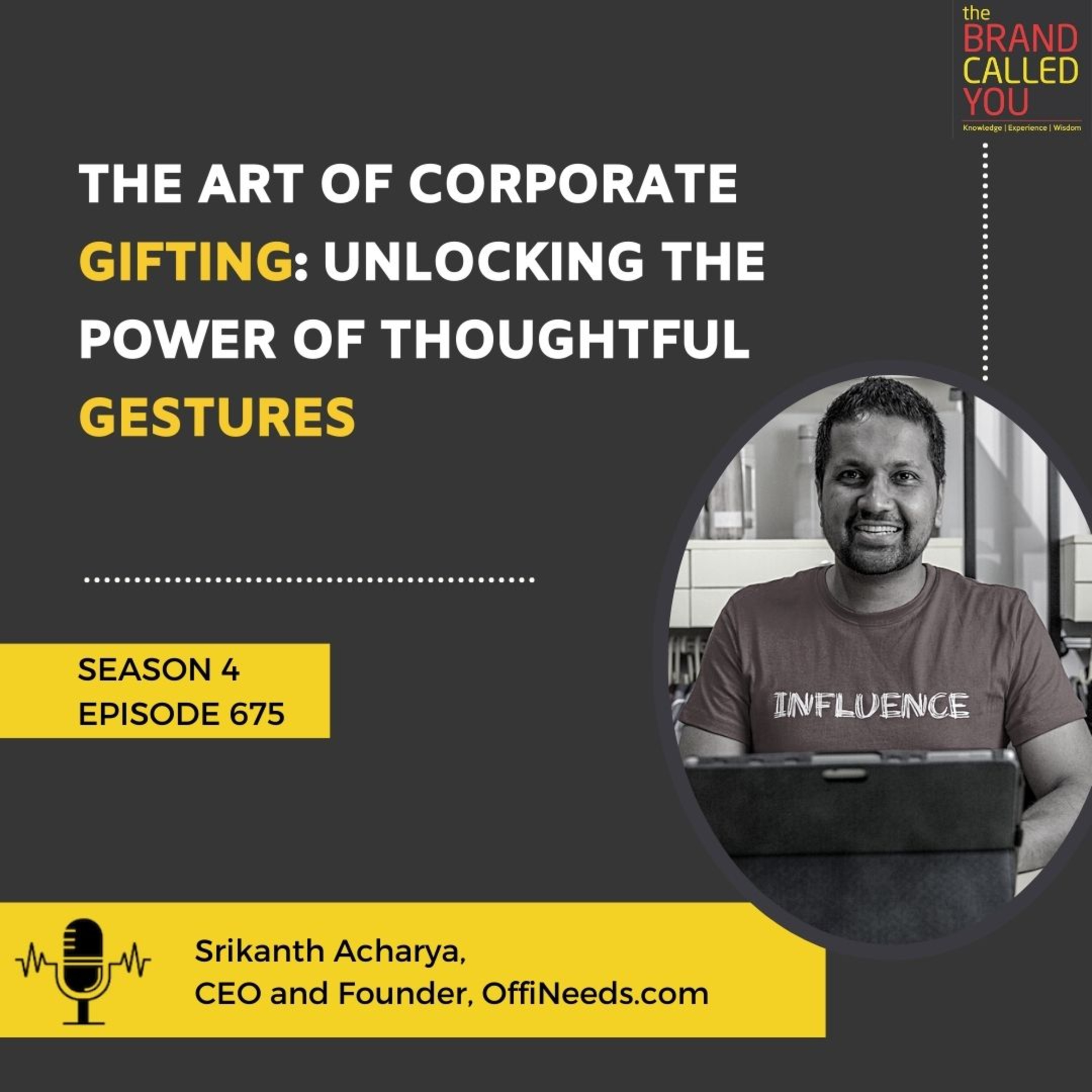 The Art of Corporate Gifting: Unlocking the Power of Thoughtful Gestures | Srikanth Acharya | CEO and Founder, OffiNeeds.com