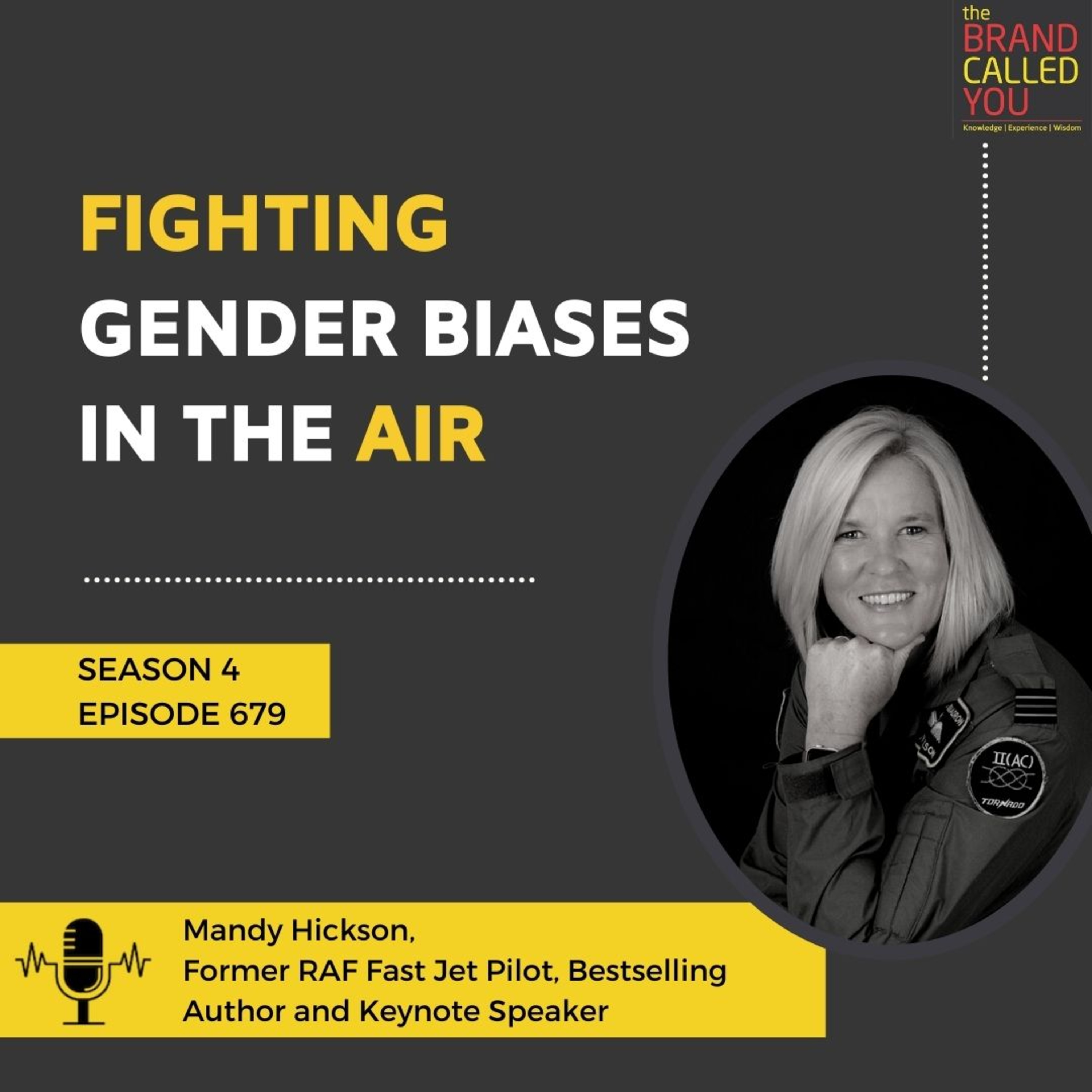 Fighting Gender Biases In The Air | Mandy Hickson | Former RAF Fast Jet Pilot, Bestselling Author and Keynote Speaker