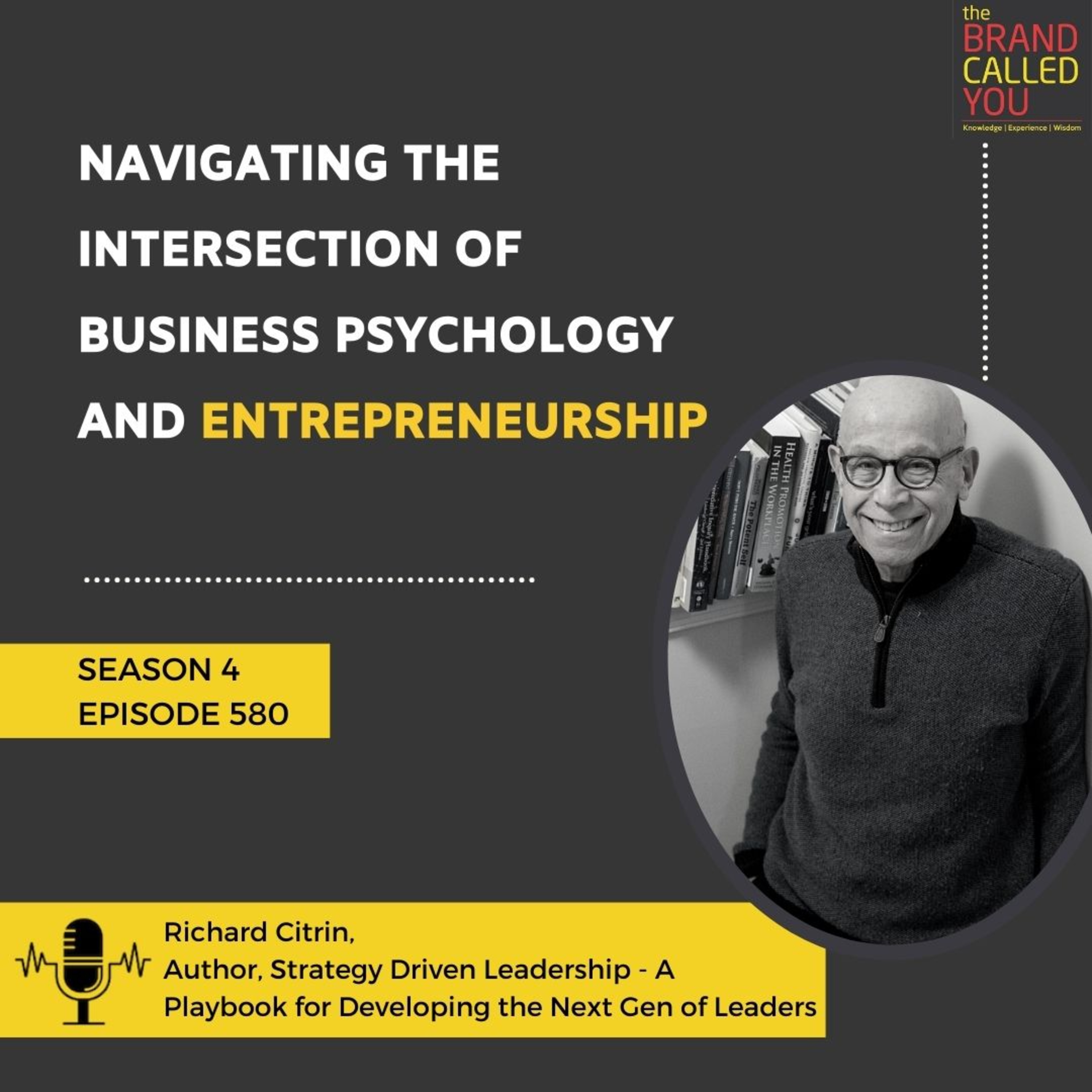 Navigating the Intersection of Business Psychology and Entrepreneurship | Richard Citrin, Author, Strategy Driven Leadership - A Playbook for Developing the Next Gen of Leaders