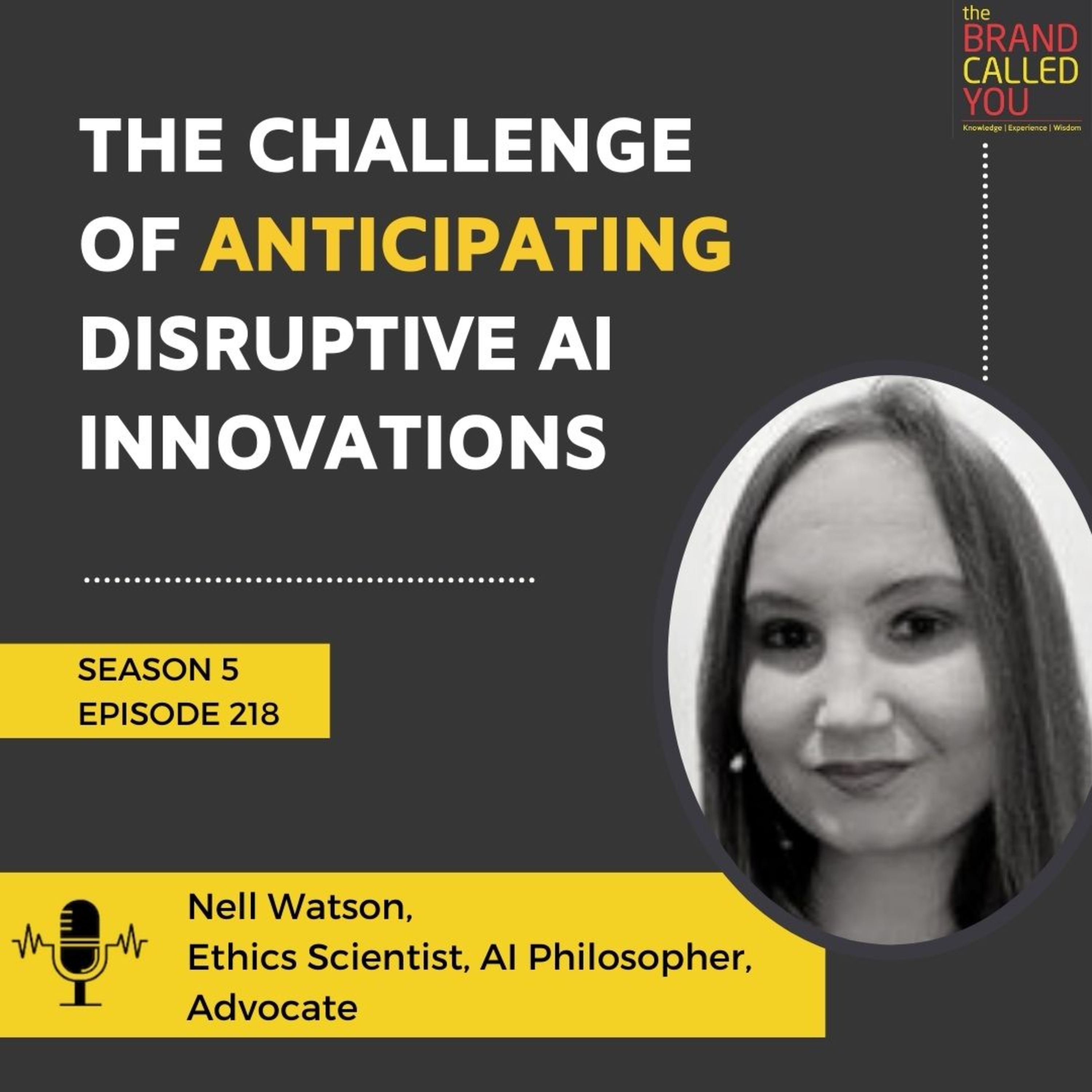 The Challenge of Anticipating Disruptive AI Innovations | Nell Watson, Ethics Scientist, AI Philosopher, Advocate