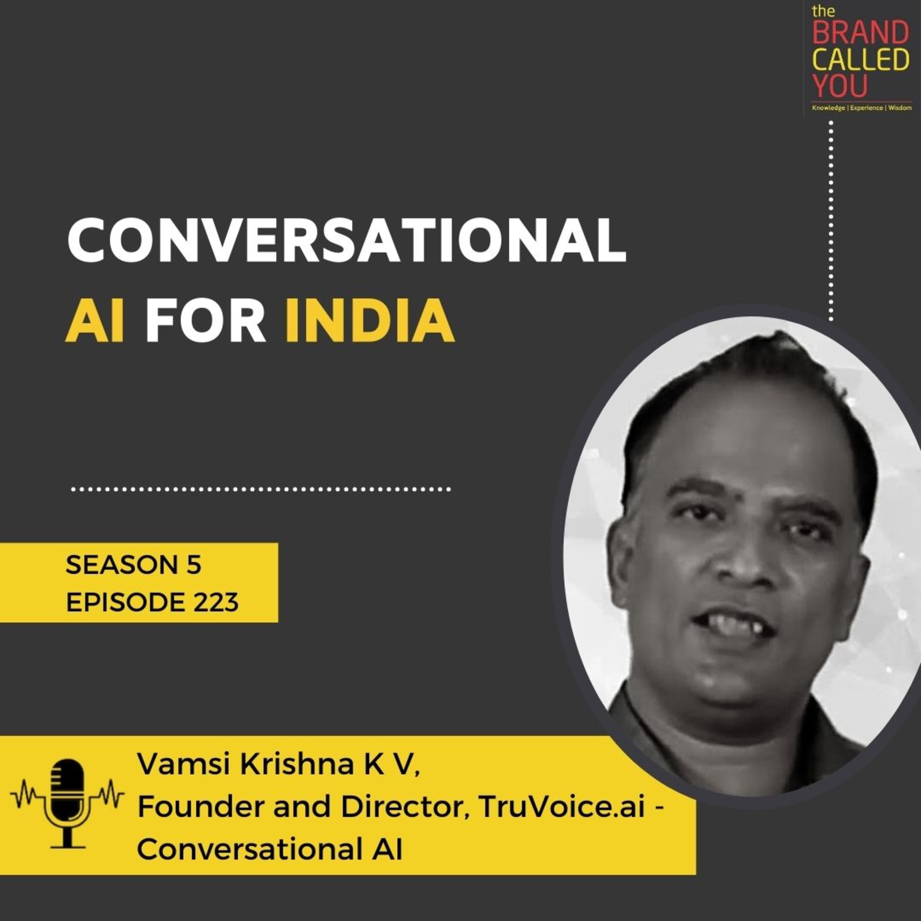 Conversational AI for India | Vamsi Krishna K V, Founder and Director, TruVoice.ai - Conversational AI