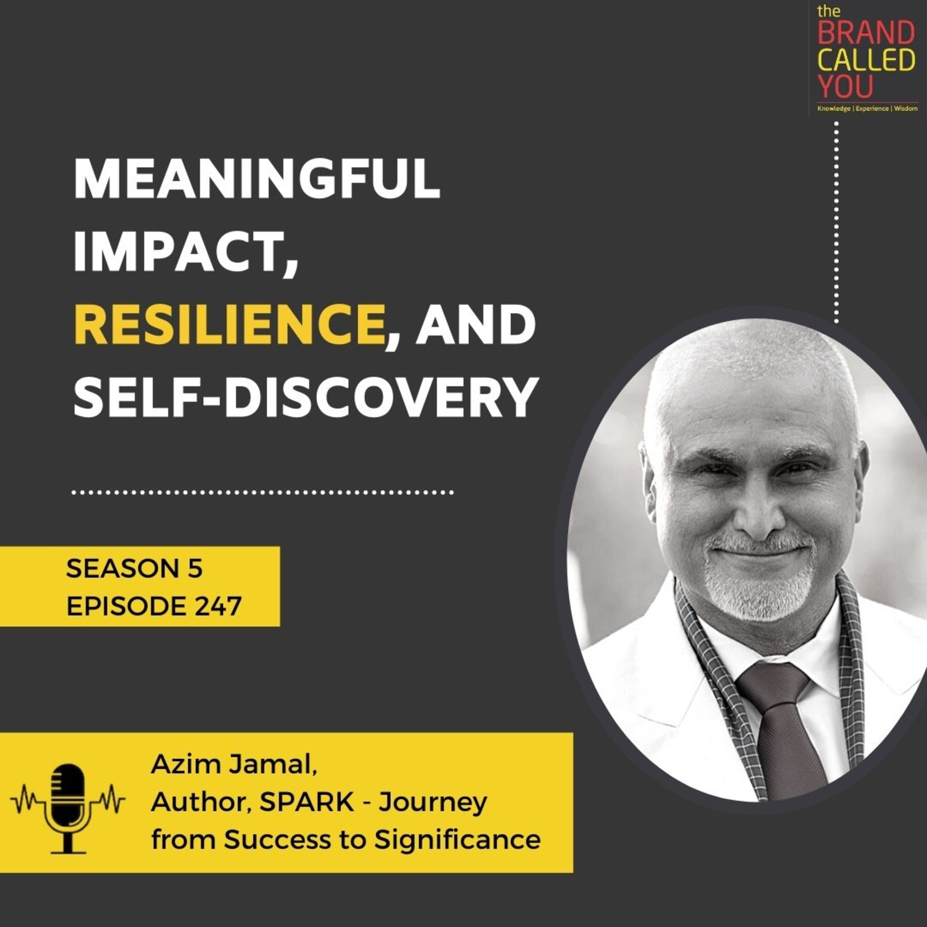Meaningful Impact, Resilience, and Self-Discovery | Azim Jamal, Author, SPARK - Journey from Success to Significance