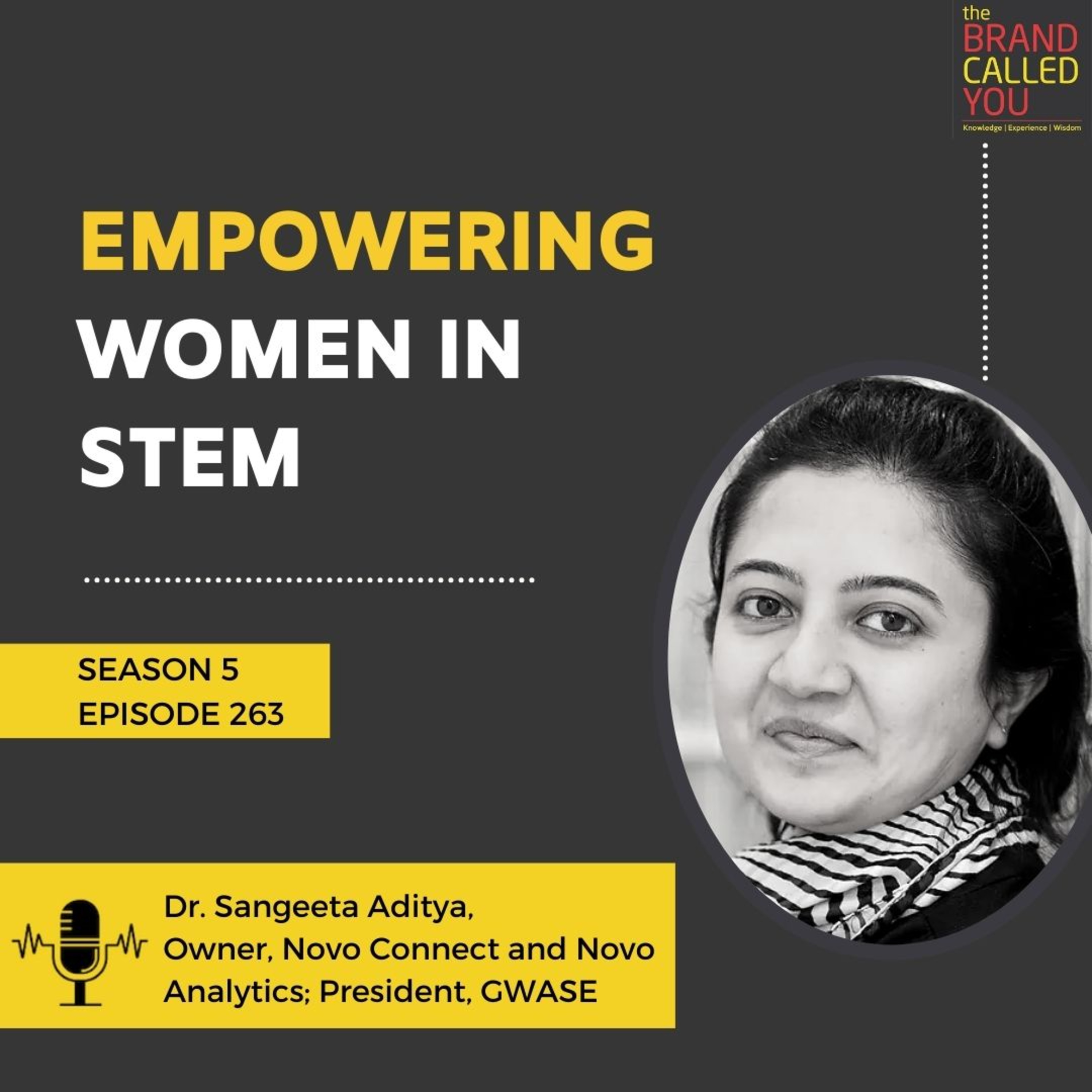 Empowering Women in STEM | Dr. Sangeeta Aditya, Owner, Novo Connect and Novo Analytics; President, GWASE