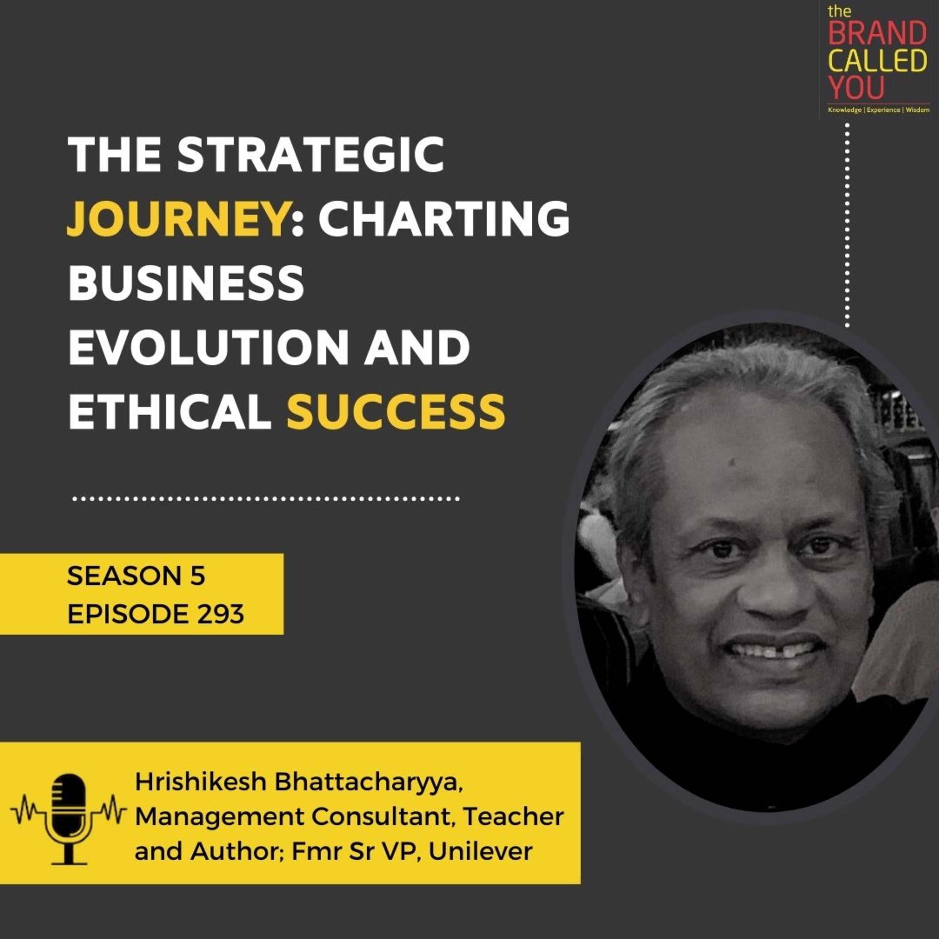 The Strategic Journey: Charting Business Evolution and Ethical Success | Hrishikesh Bhattacharyya | Management Consultant, Teacher and Author; Former Senior VP, Unilever