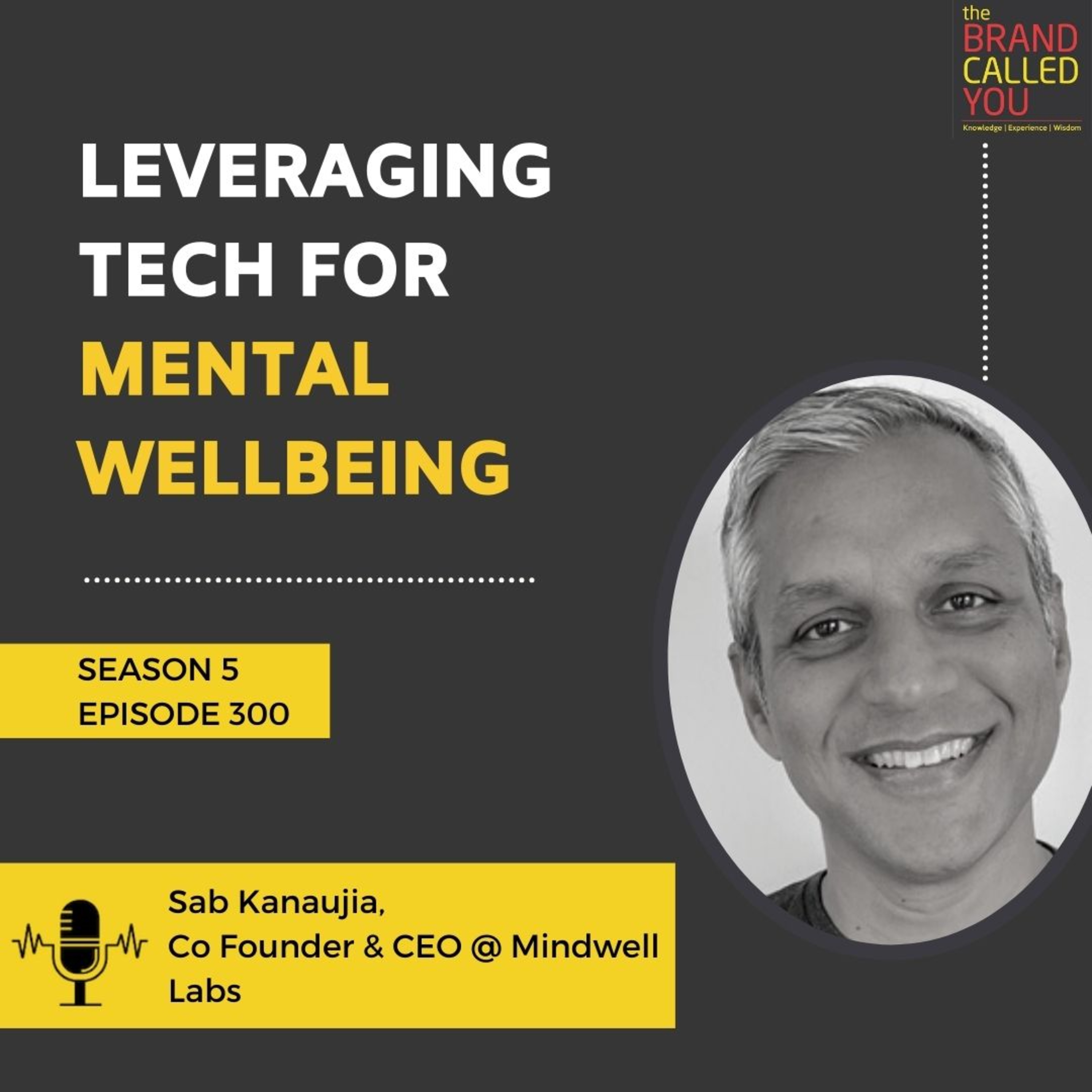 Leveraging Tech for Mental Wellbeing | Sab Kanaujia, Co-Founder & CEO @ Mindwell Labs