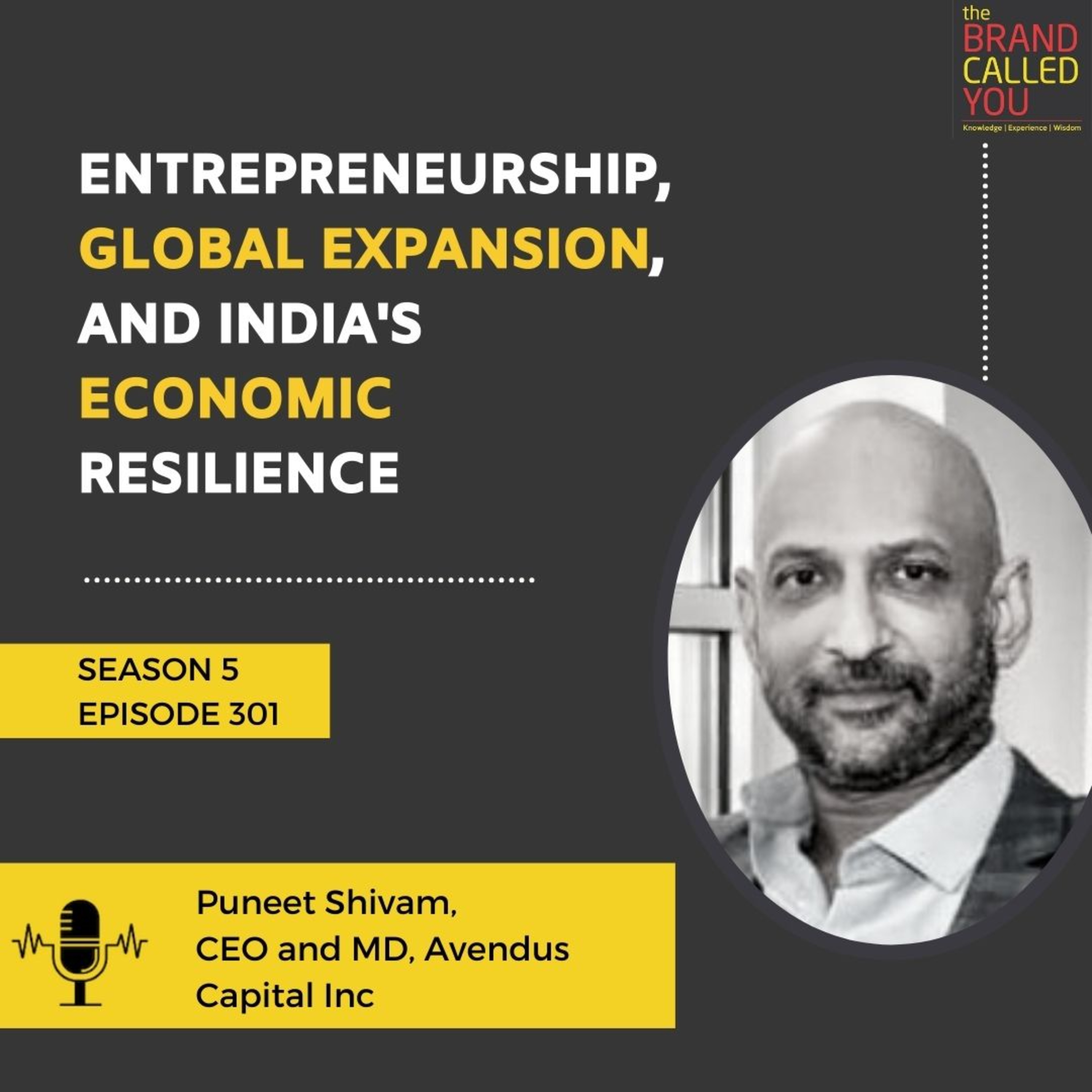 Entrepreneurship, Global Expansion, and India's Economic Resilience | Puneet Shivam | CEO and MD, Avendus Capital Inc.