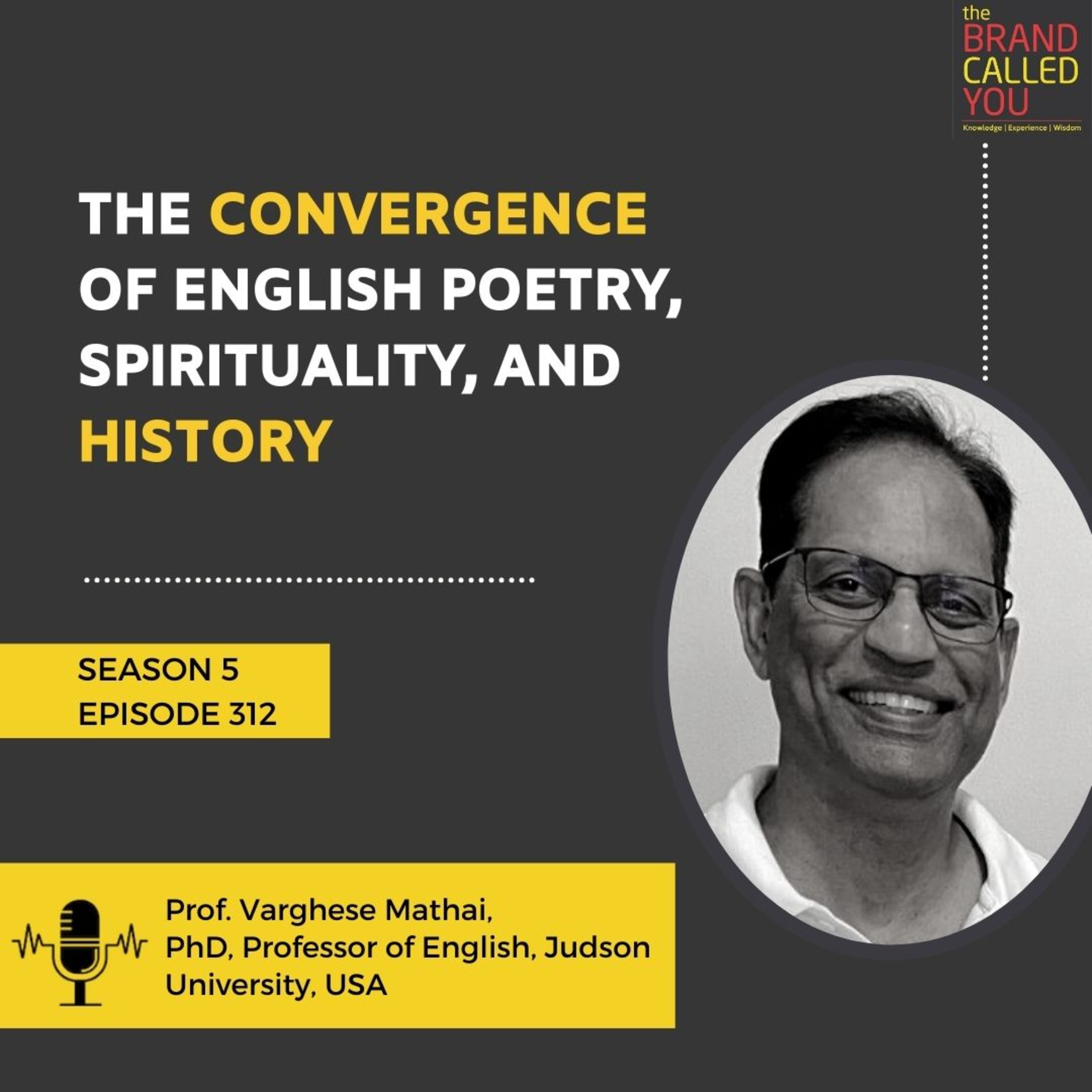 The Convergence of English Poetry, Spirituality, and History | Prof. Varghese Mathai, PhD, Professor of English, Judson University, USA
