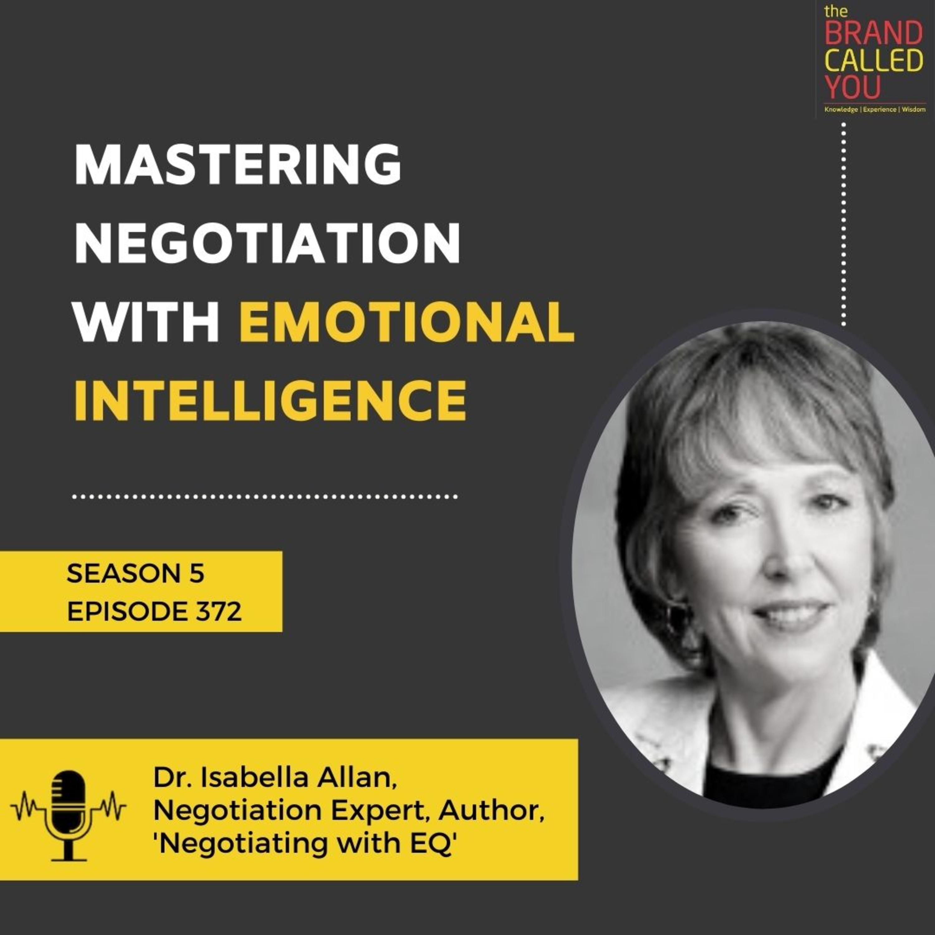 Mastering Negotiation with Emotional Intelligence | Dr Isabella Allan, Negotiation Expert, Author, 'Negotiating with EQ'
