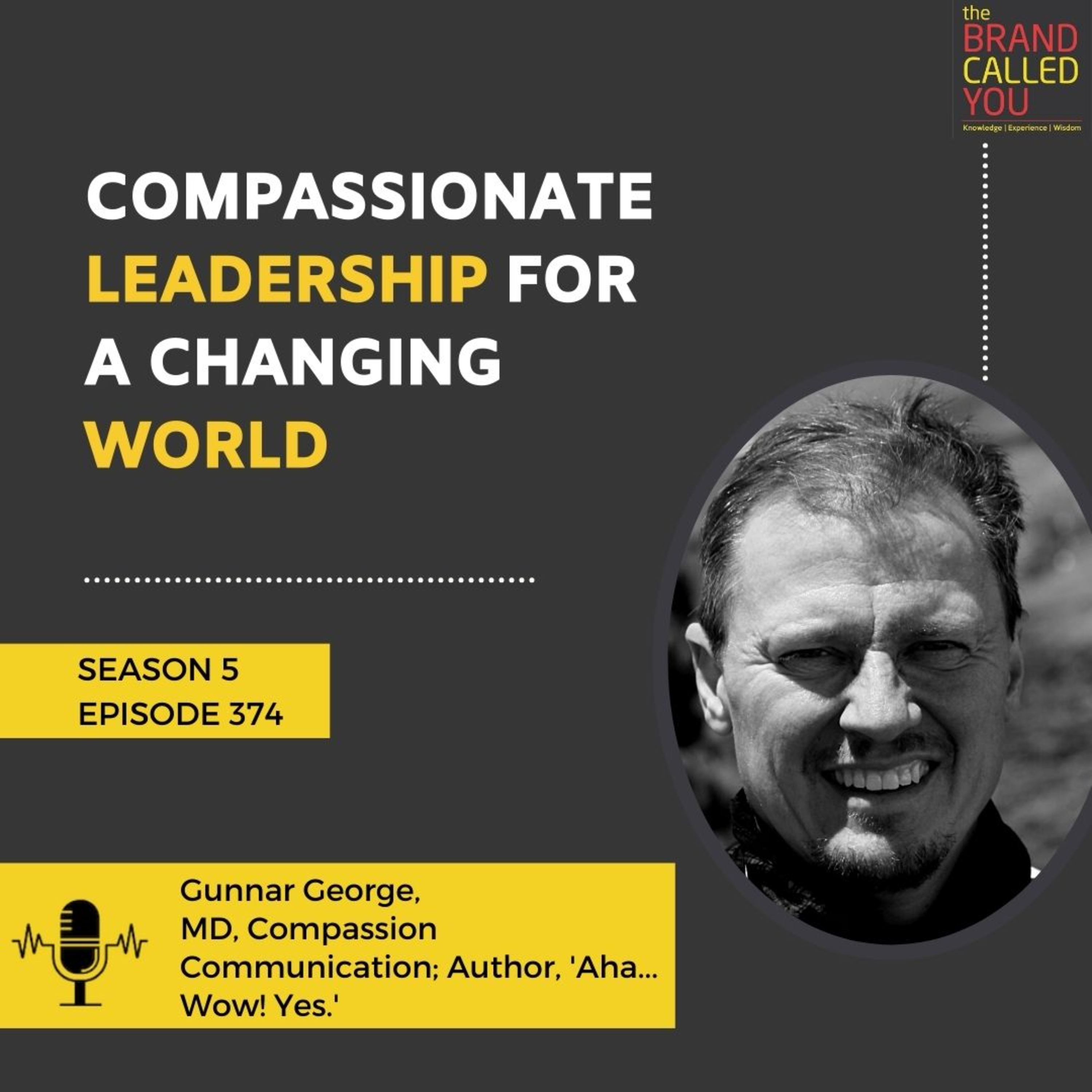 Compassionate Leadership for a Changing World | Gunnar George | MD, Compassion Communication; Author, 'Aha... Wow! Yes.'