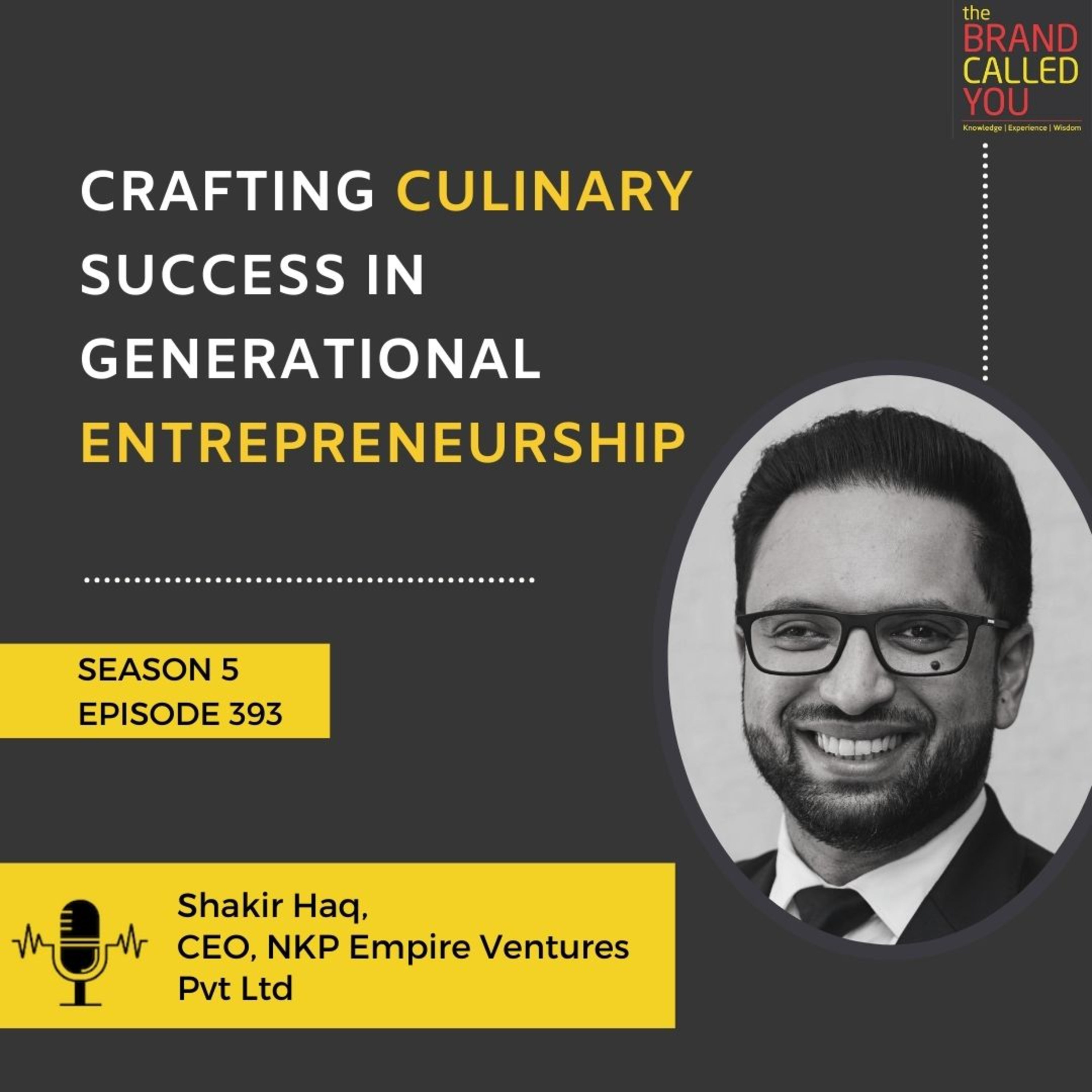 Crafting Culinary Success in Generational Entrepreneurship | Shakir Haq | CEO, NKP Empire Ventures Pvt Ltd