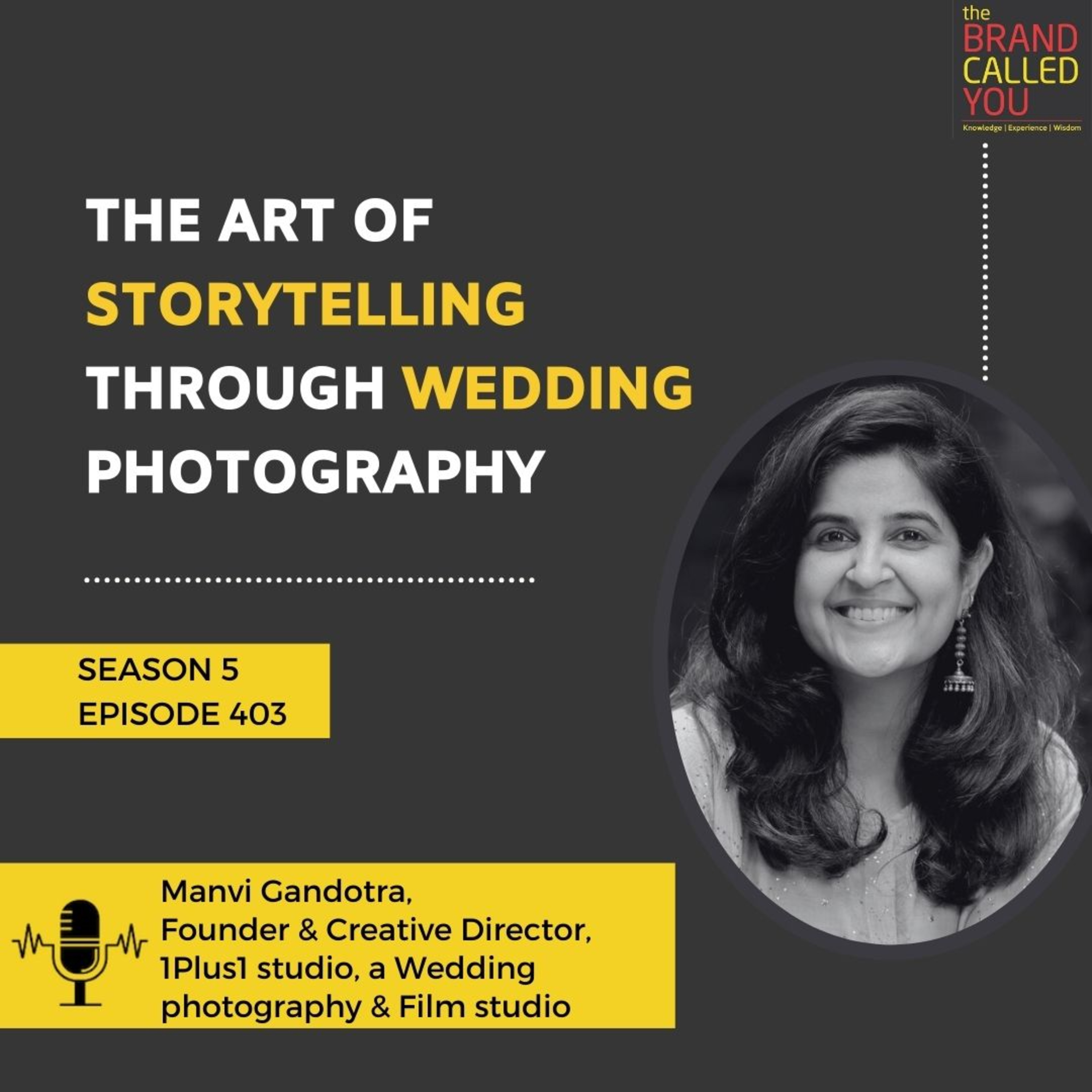 The Art of Storytelling through Wedding Photography | Manvi Gandotra, Founder & Creative Director, 1Plus1 studio, a Wedding photography & Film studio