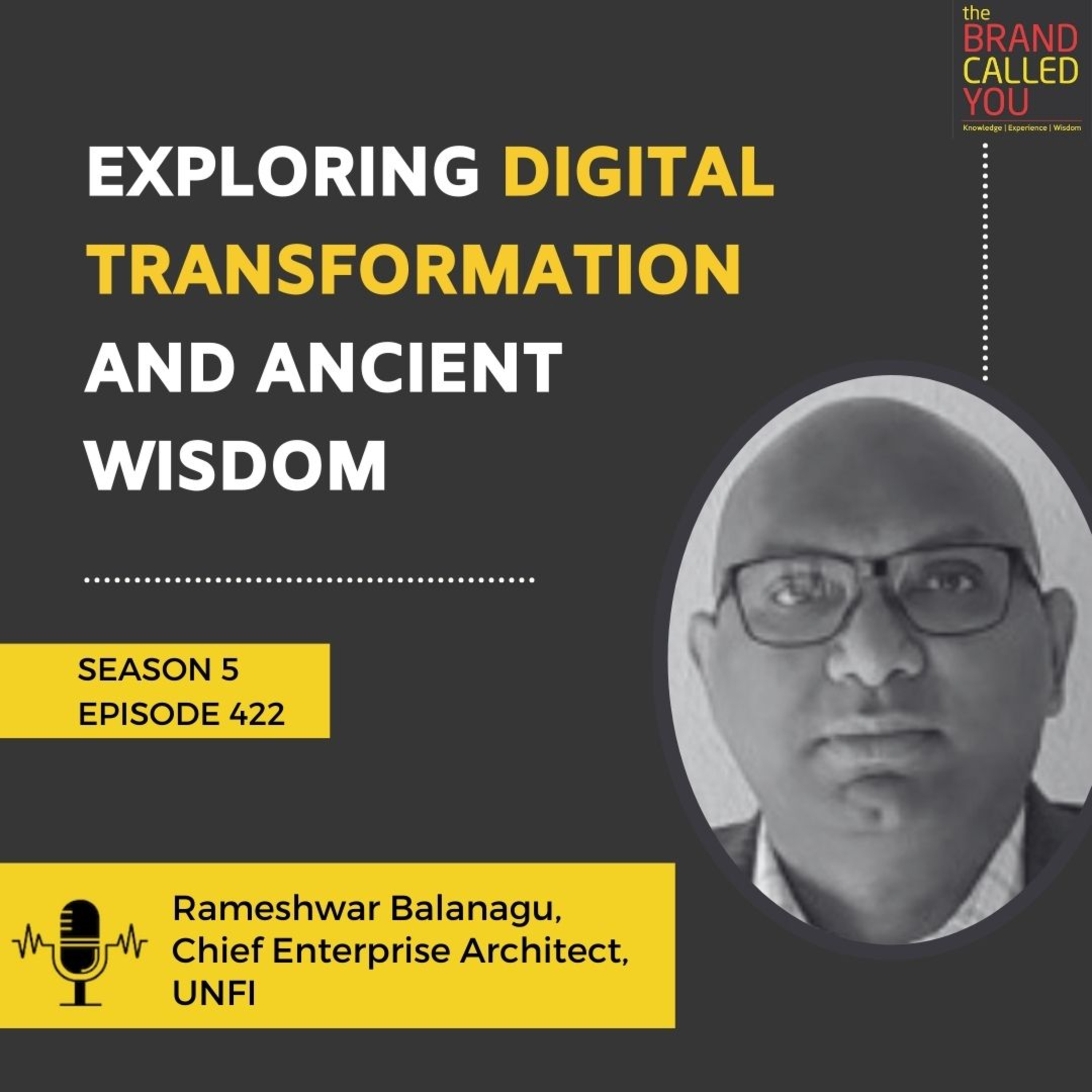 Exploring Digital Transformation and Ancient Wisdom | Rameshwar Balanagu | Chief Enterprise Architect, UNFI