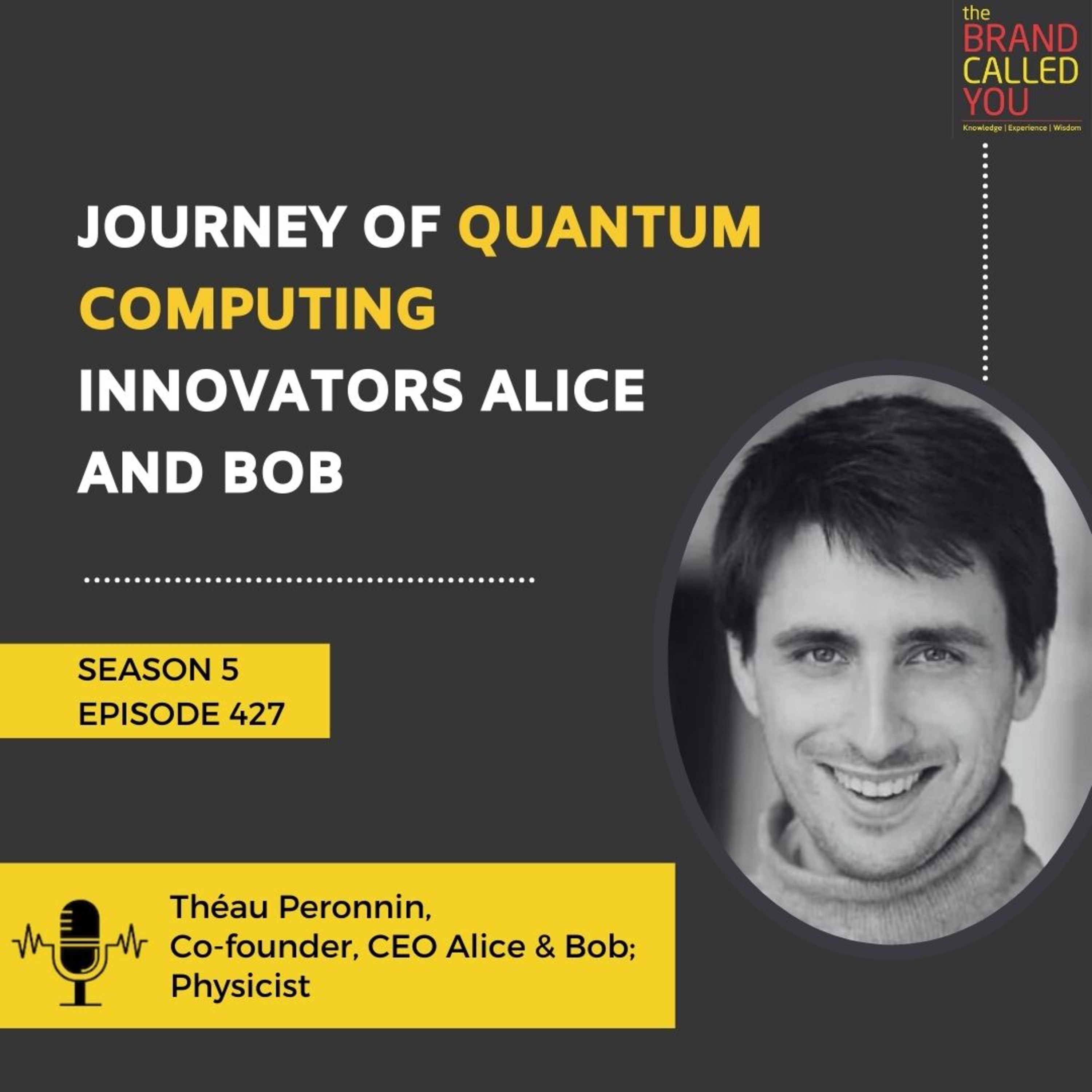 Journey of Quantum Computing Innovators Alice and Bob | Théau Peronnin, Co-founder, CEO Alice & Bob; Physicist