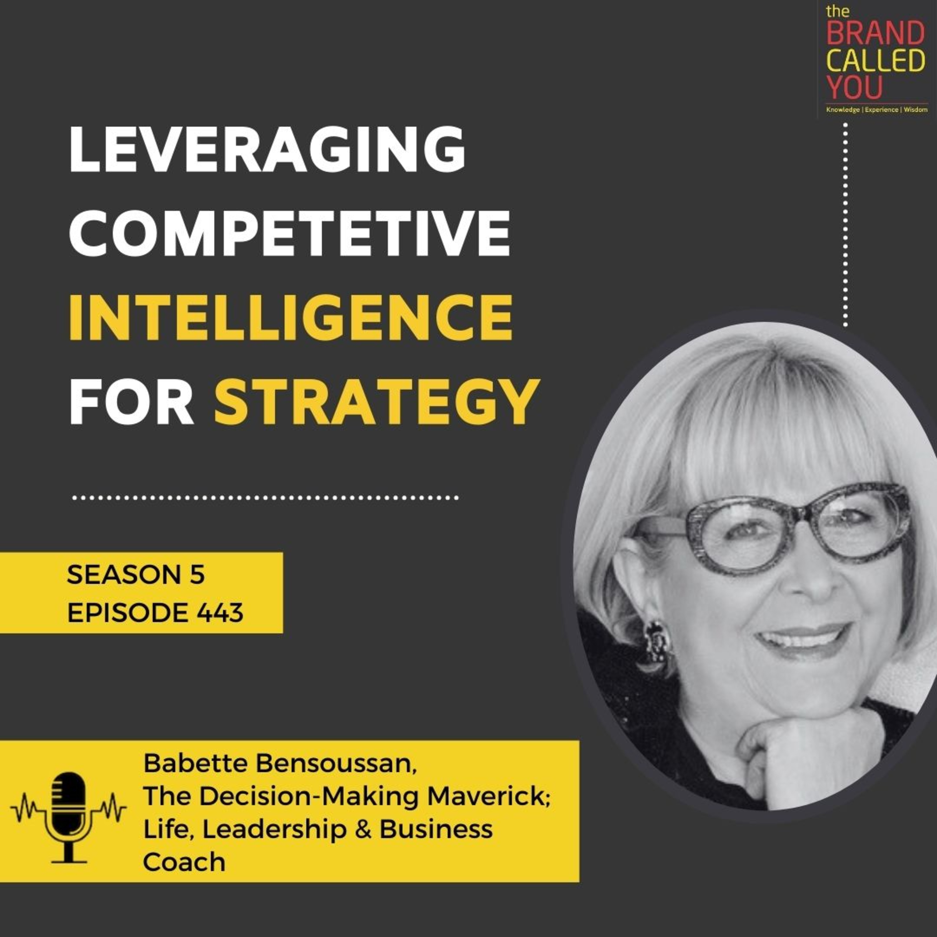 Leveraging Competetive Intelligence for Strategy| Babette Bensoussan, The Decision-Making Maverick; Life, Leadership & Business Coach
