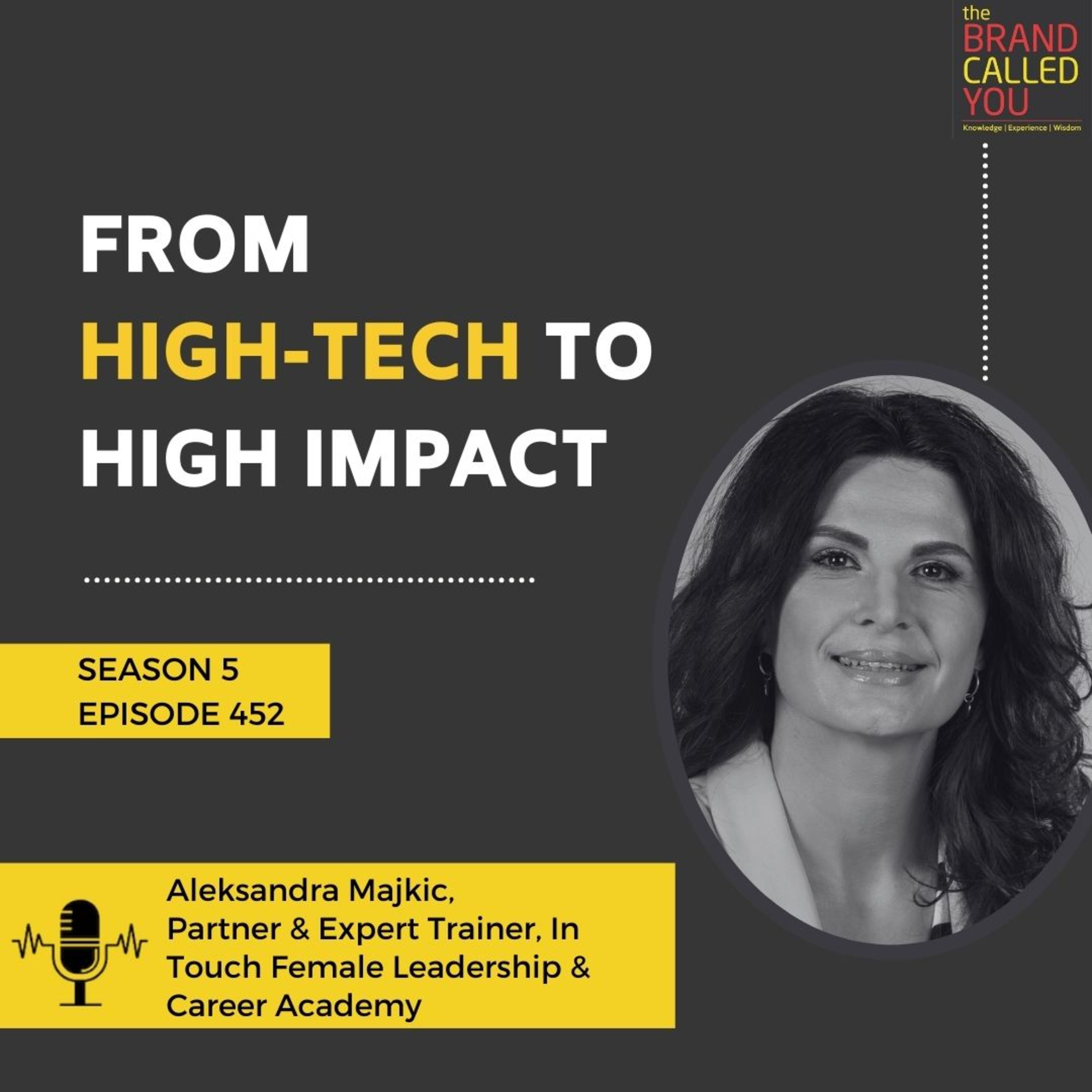 From High-Tech to High Impact | Aleksandra Majkić | Partner & Expert Trainer, In Touch Female Leadership & Career Academy