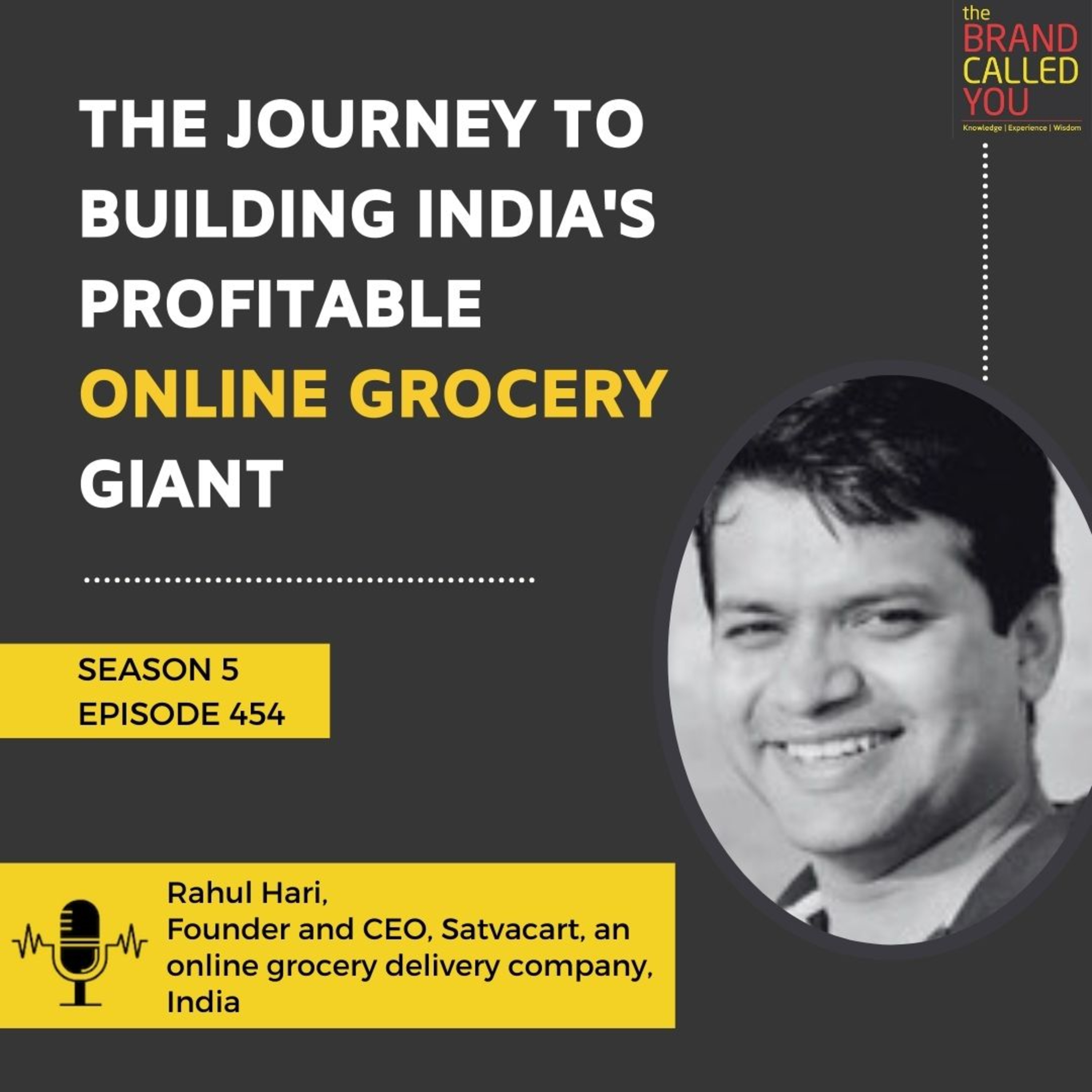The Journey to Building India's Profitable Online Grocery Giant | Rahul Hari, Founder and CEO, Satvacart, an online grocery delivery company, India