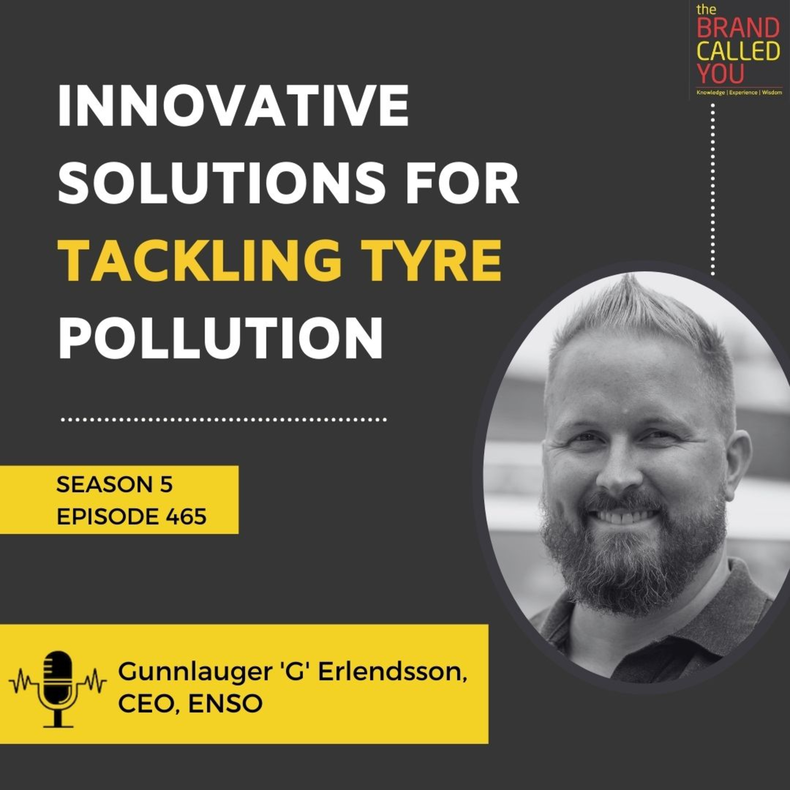 Innovative Solutions for Tackling Tyre Pollution | Gunnlaugur 'G' Erlendsson | CEO, ENSO