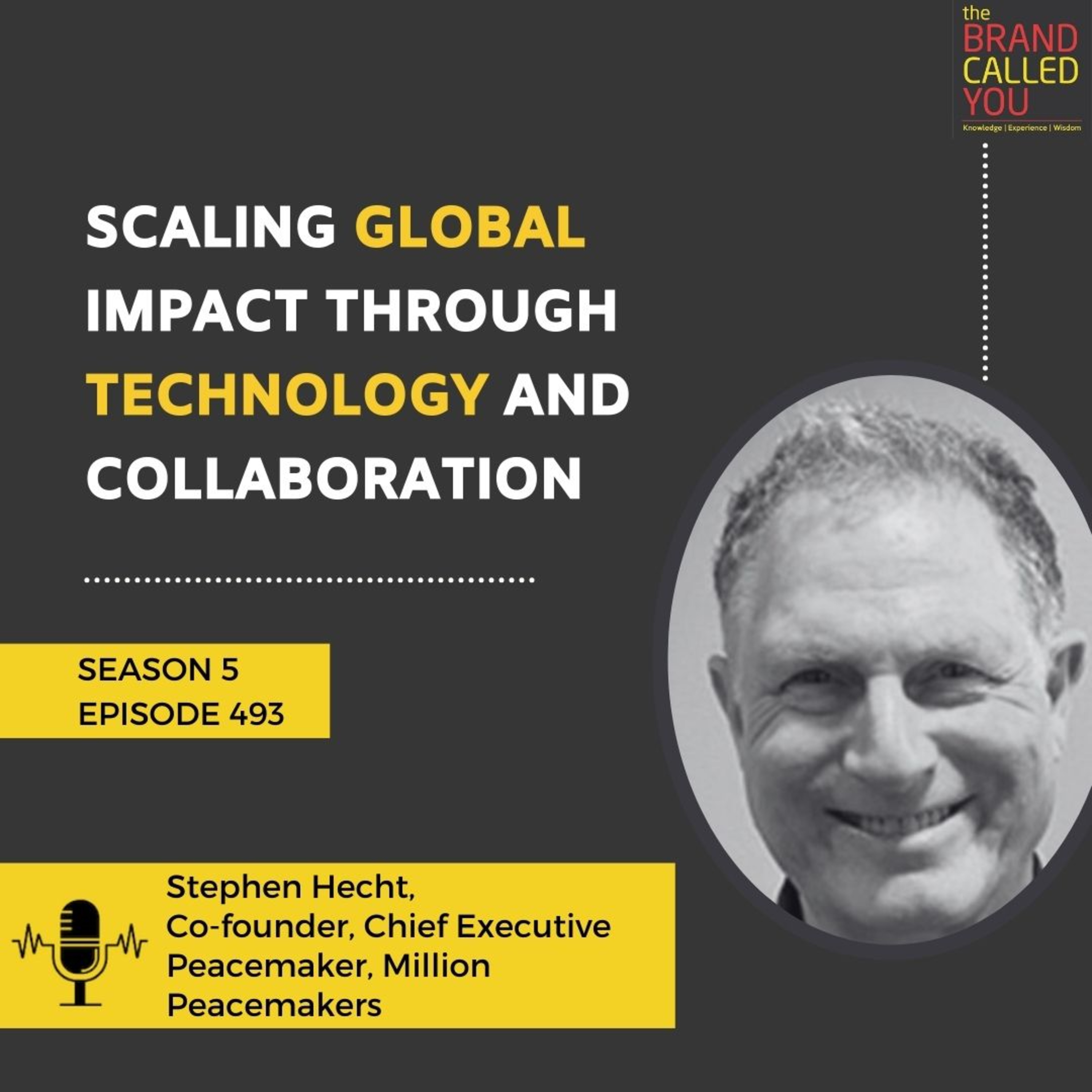 Scaling Global Impact through Technology and Collaboration | Stephen Hecht, Co-founder, Chief Executive Peacemaker, Million Peacemakers