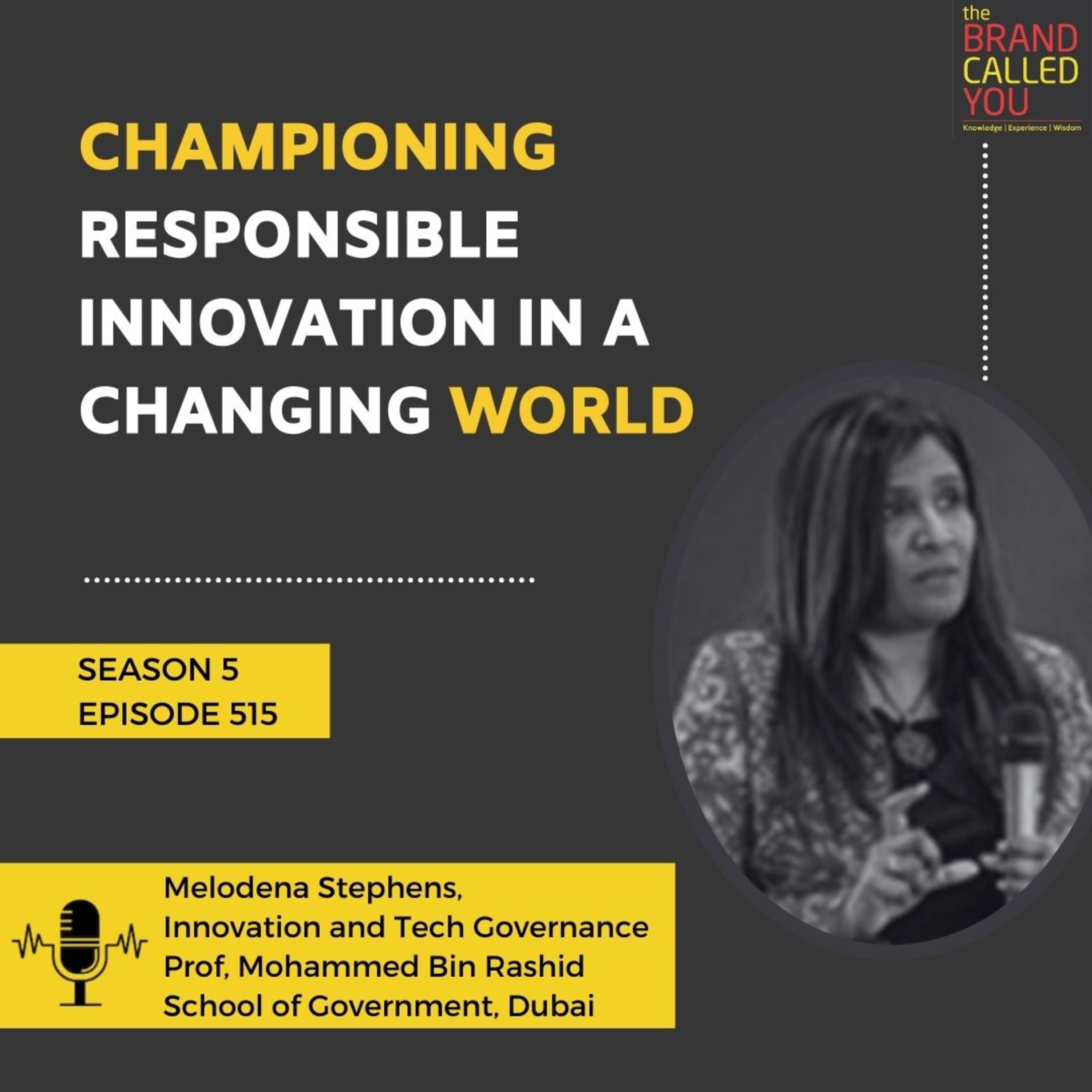 Championing Responsible Innovation in a Changing World | Melodena Stephens | Innovation and Tech Governance Prof, Mohammed Bin Rashid School of Government, Dubai