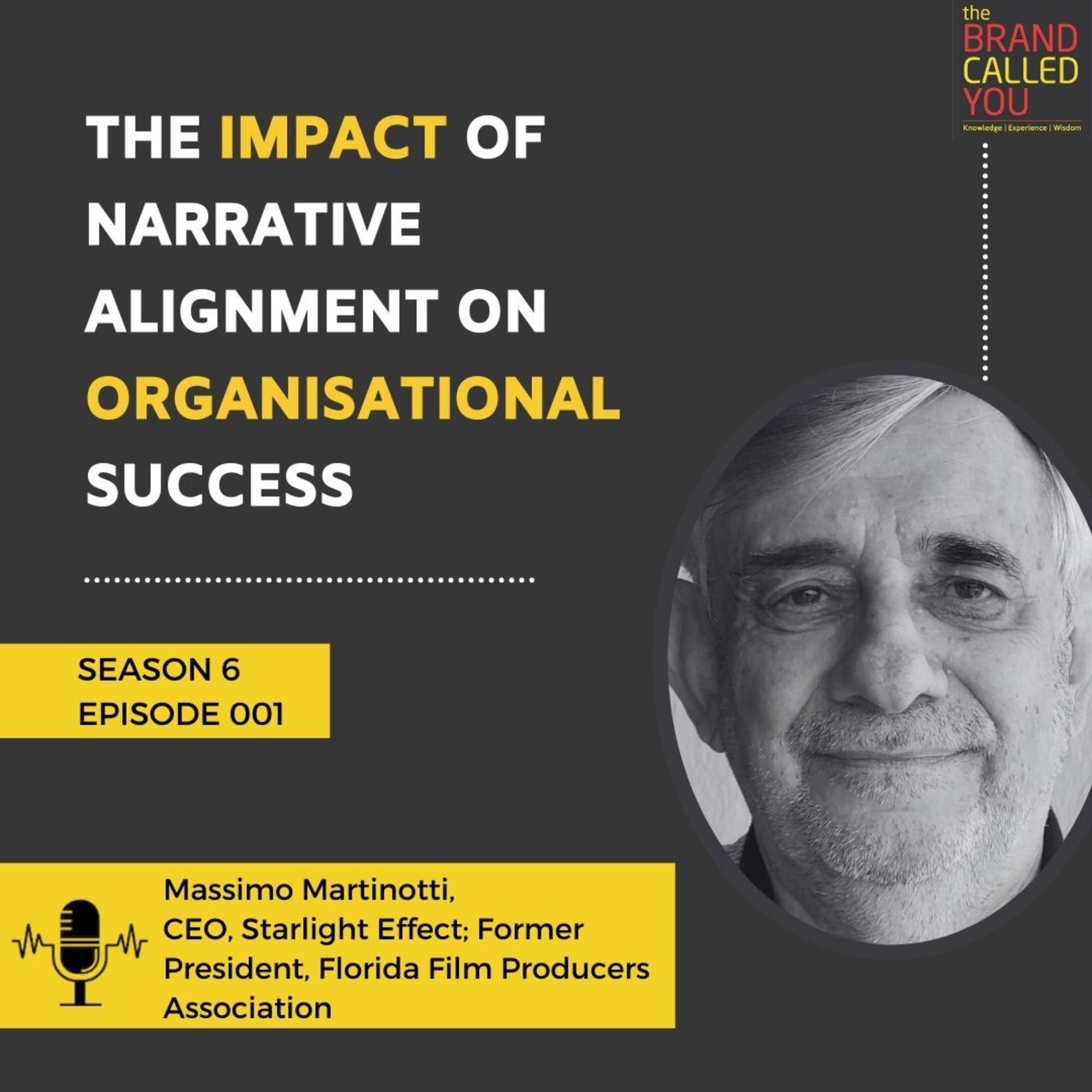 The Impact of Narrative Alignment on Organisational Success | Massimo Martinotti | CEO, StarLight Effect; Former President, Florida Film Producers Association