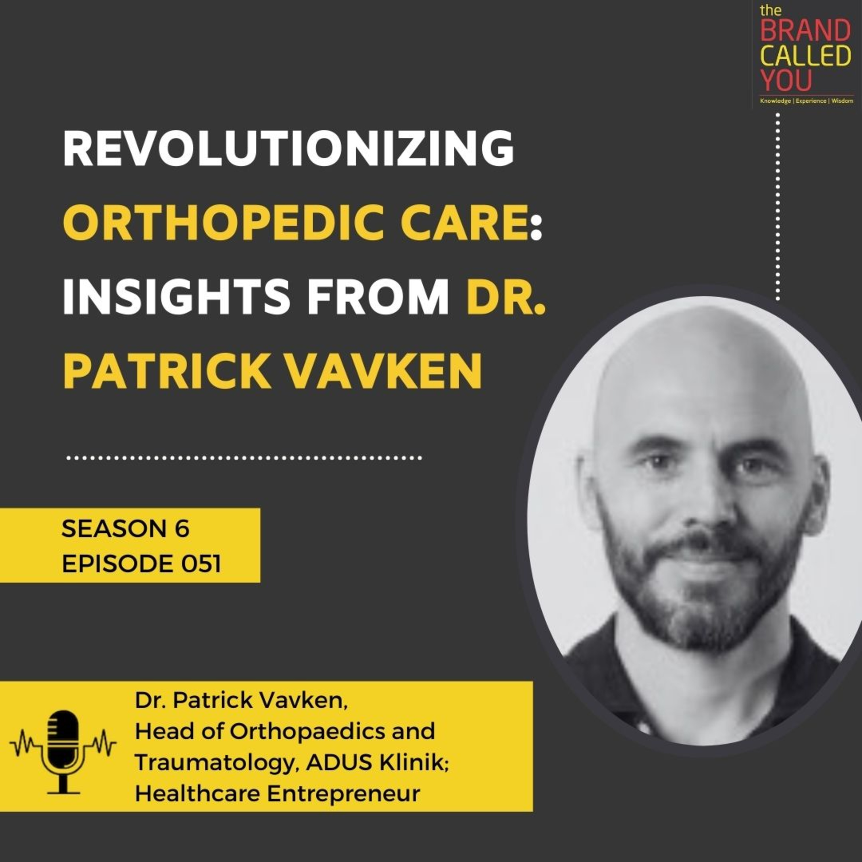 Revolutionizing Orthopedic Care: Insights from Dr. Patrick Vavken | Dr. Patrick Vavken, Head of Orthopaedics and Traumatology, ADUS Klinik; Healthcare Entrepreneur
