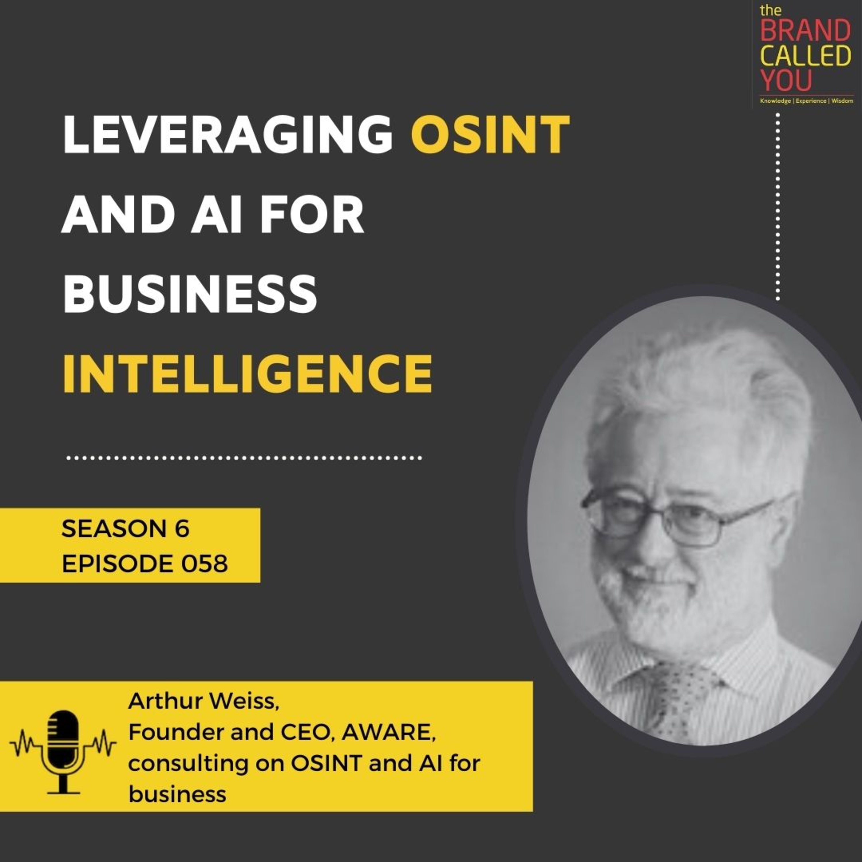 Leveraging OSINT and AI for Business Intelligence | Arthur Weiss, Founder and CEO, AWARE, consulting on OSINT and AI for business