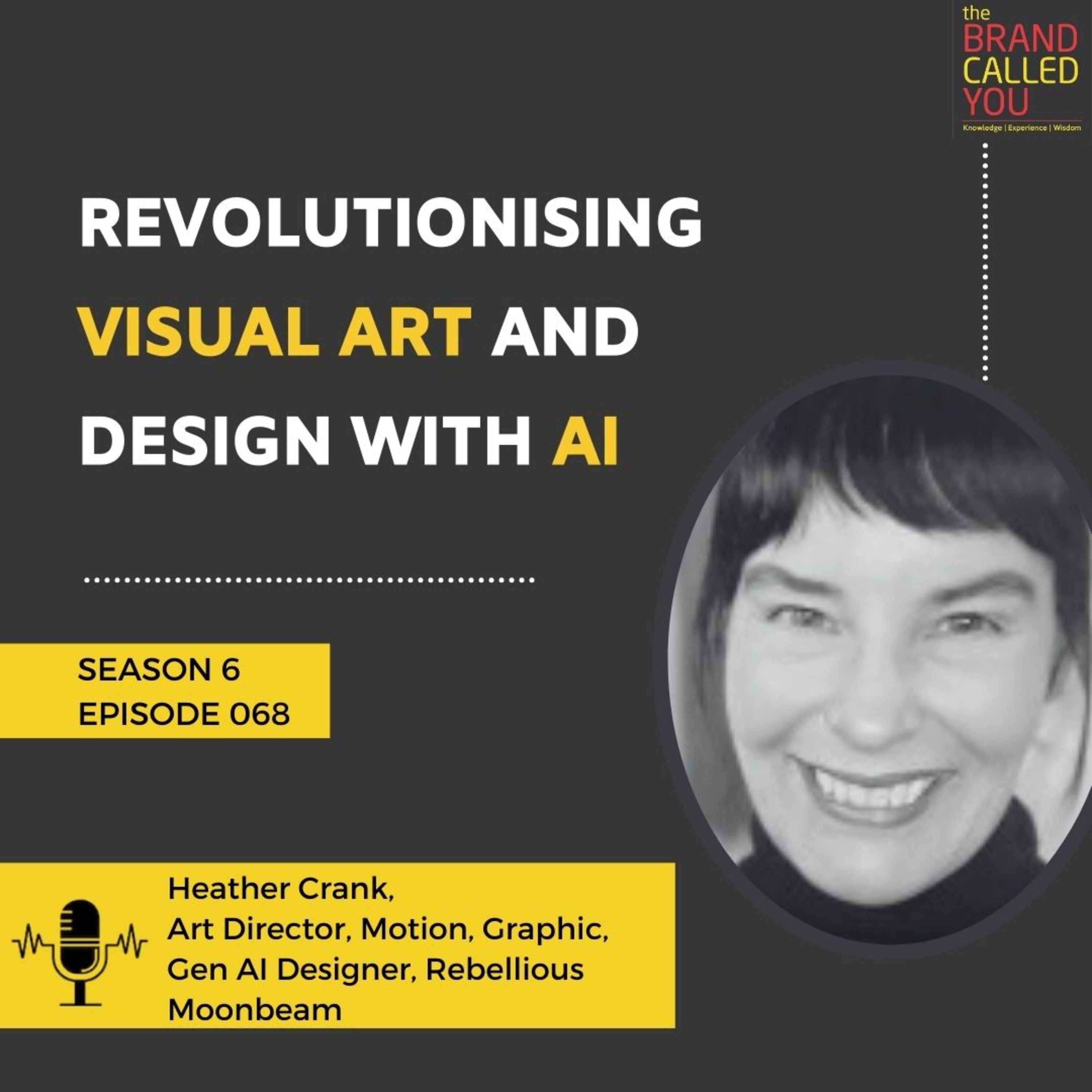 Revolutionising Visual Art and Design with AI | Heather Crank | Art Director, Motion, Graphic, Gen AI Designer, Rebellious Moonbeam