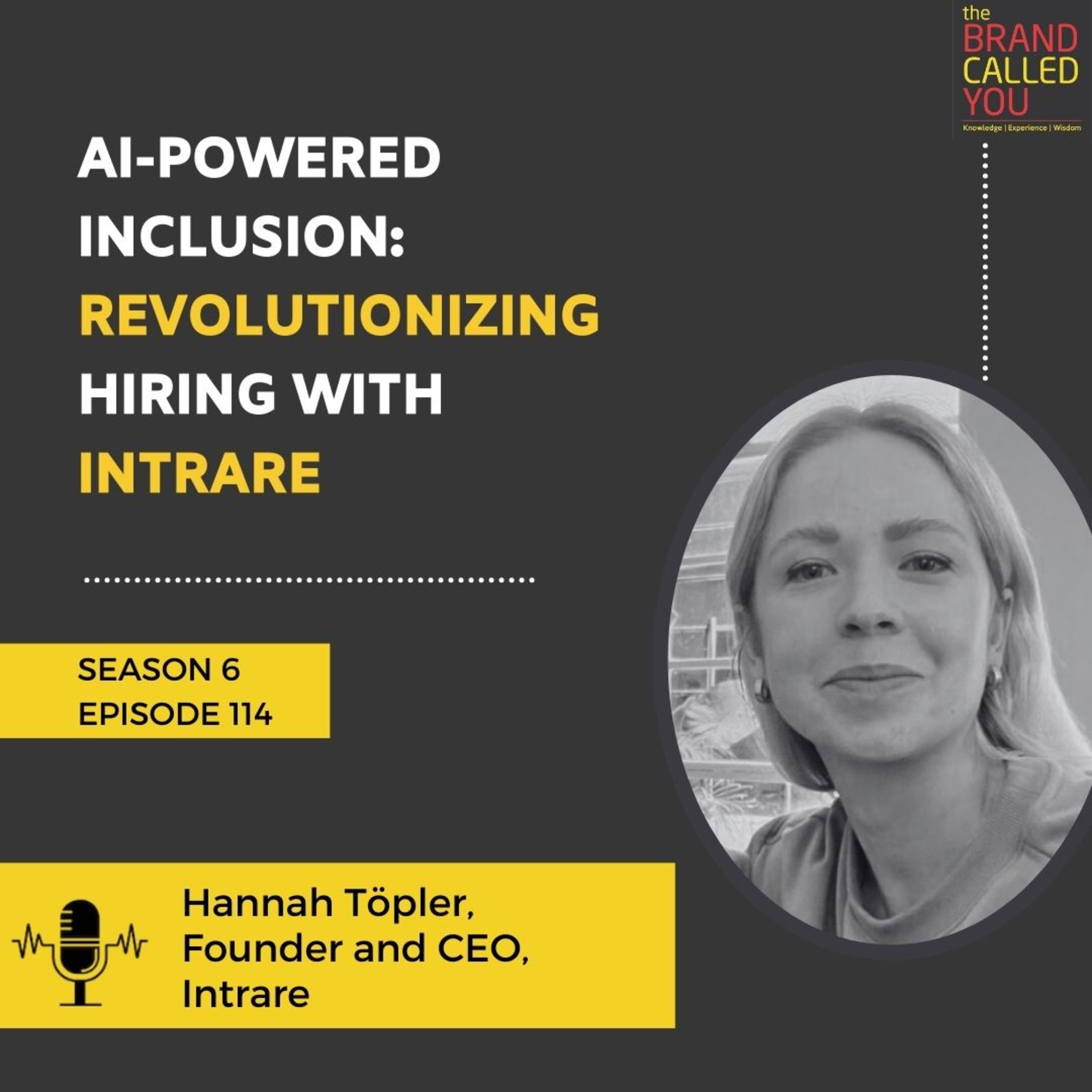 AI-Powered Inclusion: Revolutionizing Hiring with Intrare | Hannah Töpler, Founder and CEO, Intrare