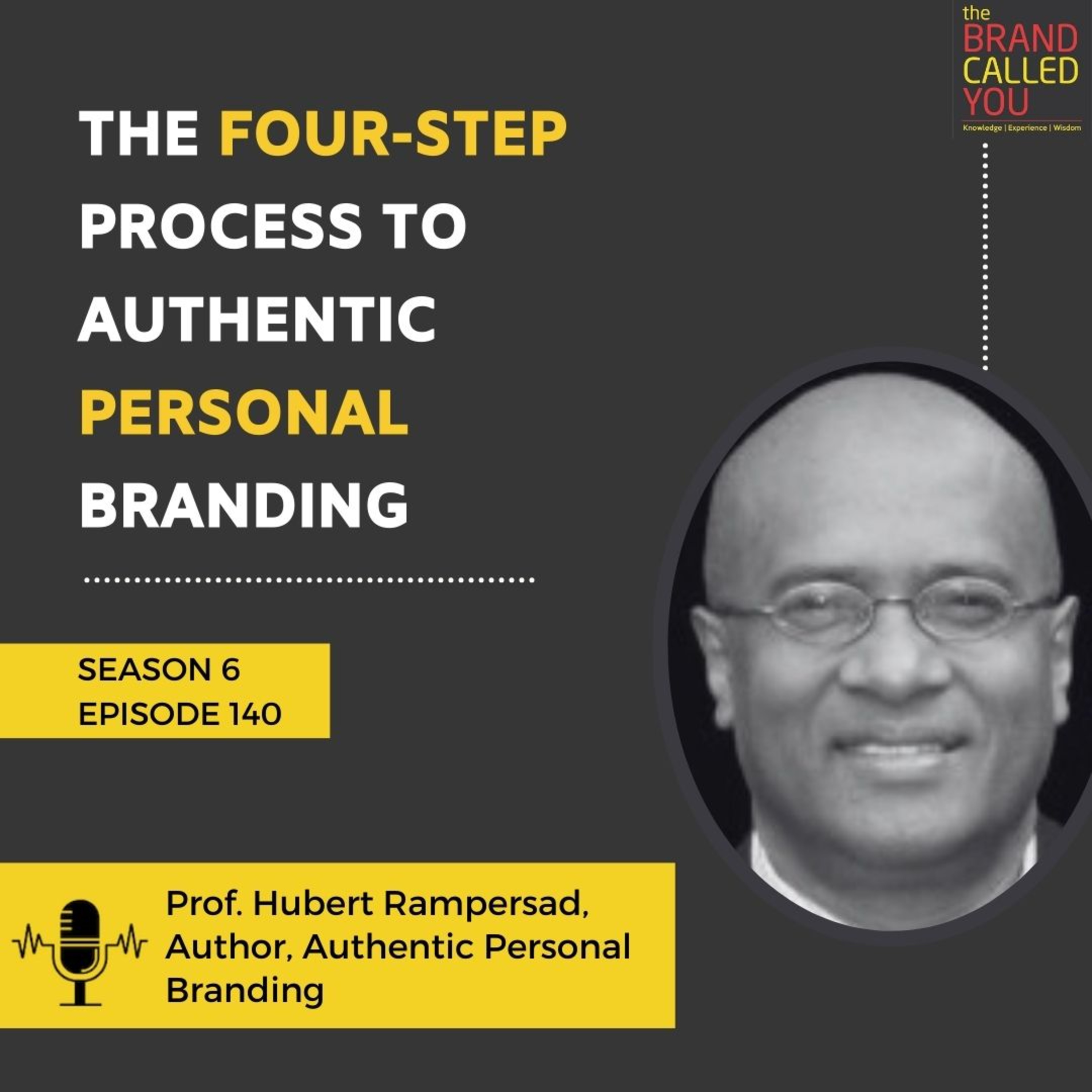The Four-Step Process to Authentic Personal Branding | Prof. Hubert Rampersad | Author, Authentic Personal Branding