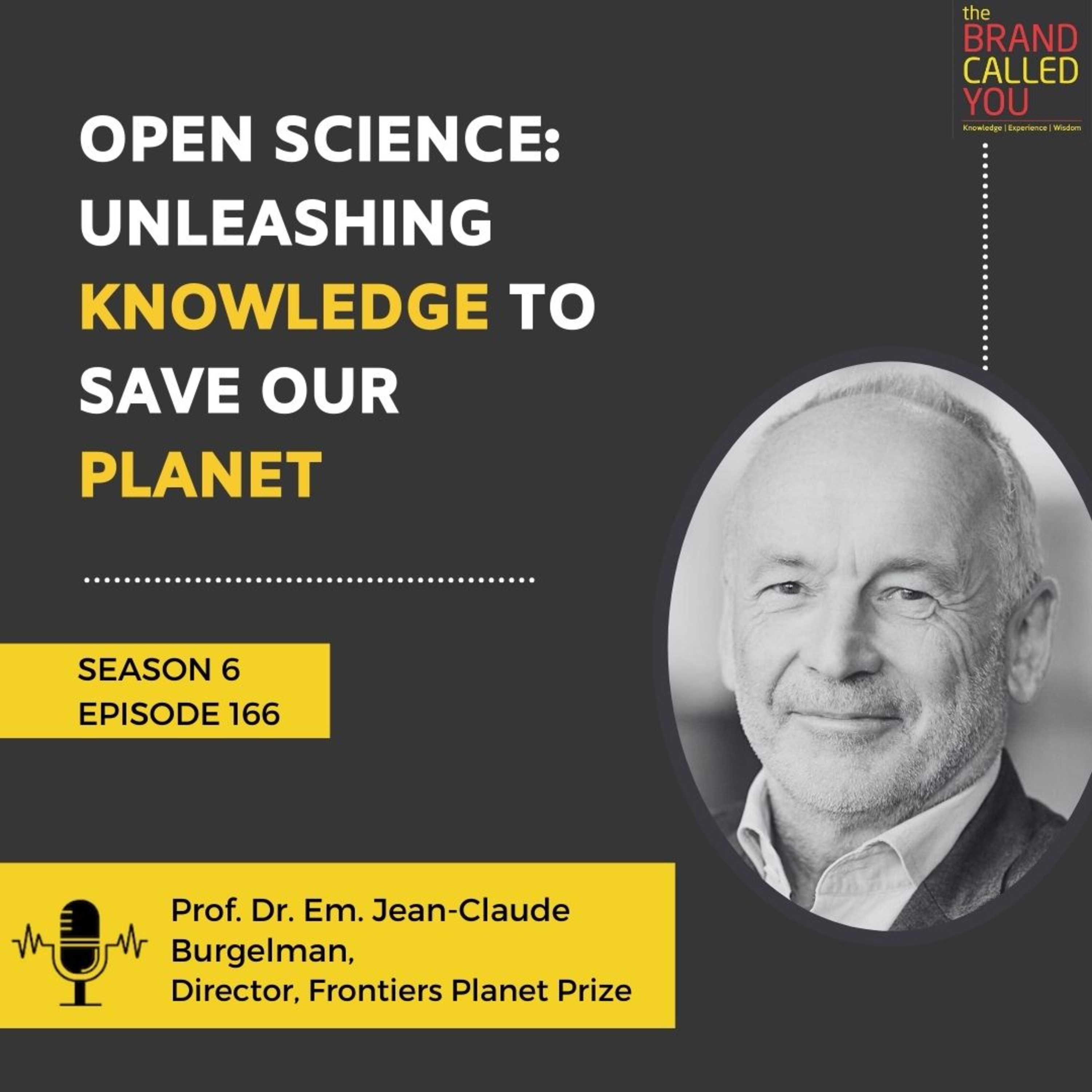 Open Science: Unleashing Knowledge to Save Our Planet | Prof. Dr. Em. Jean-Claude Burgelman, Director, Frontiers Planet Prize