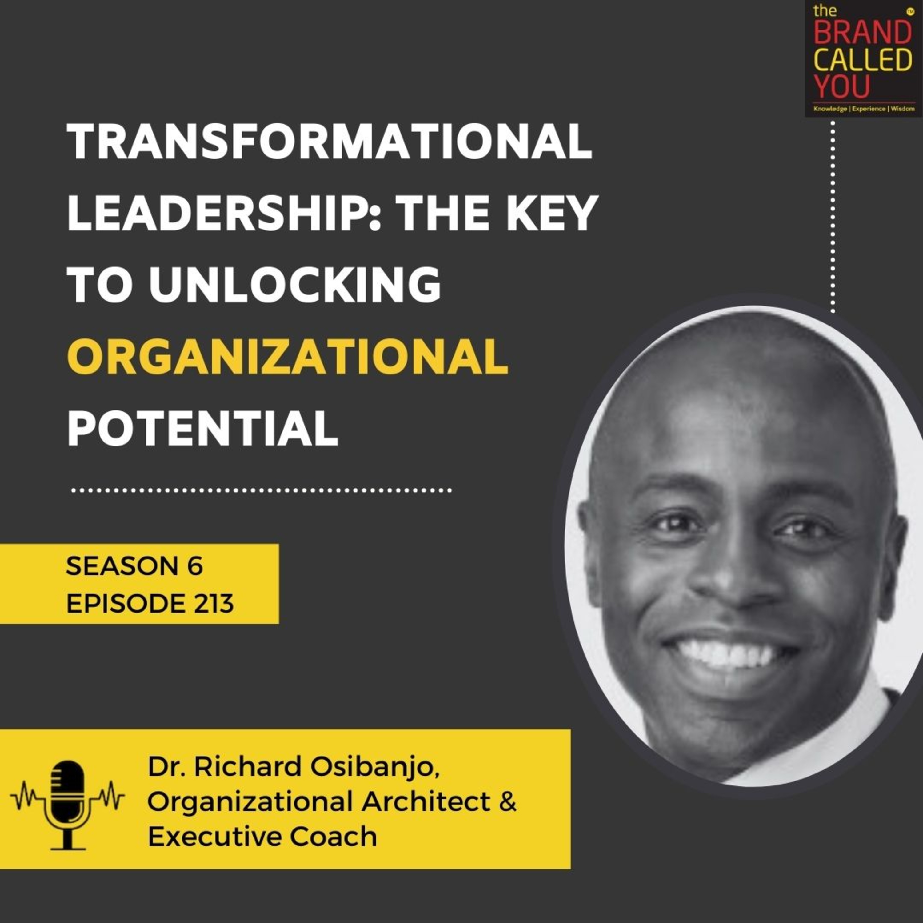 Transformational Leadership: The Key to Unlocking Organizational Potential | Dr. Richard Osibanjo, Organizational Architect & Executive Coach