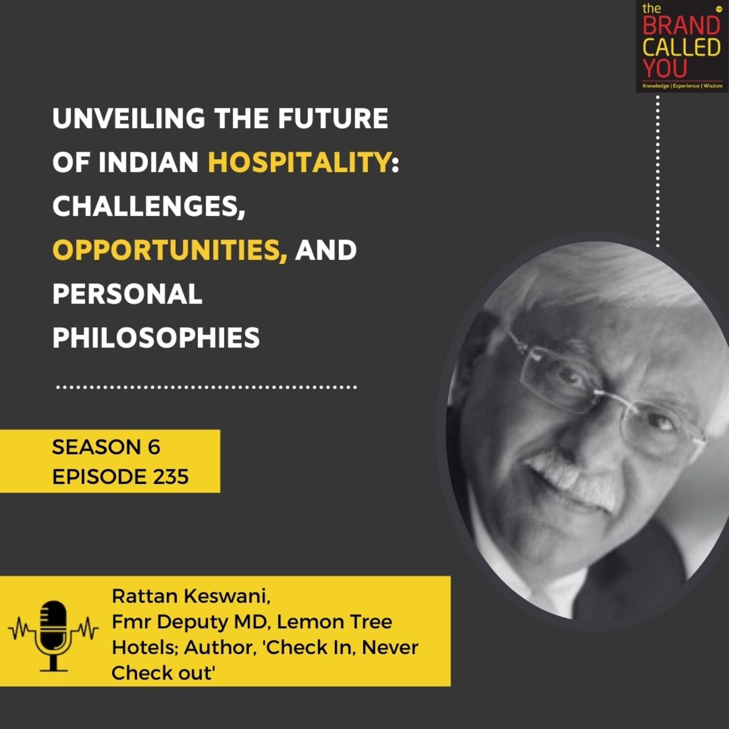 Unveiling the Future of Indian Hospitality: Challenges, Opportunities, and Personal Philosophies | Rattan Keswani, Fmr Deputy MD, Lemon Tree Hotels; Author, 'Check In, Never Check out'