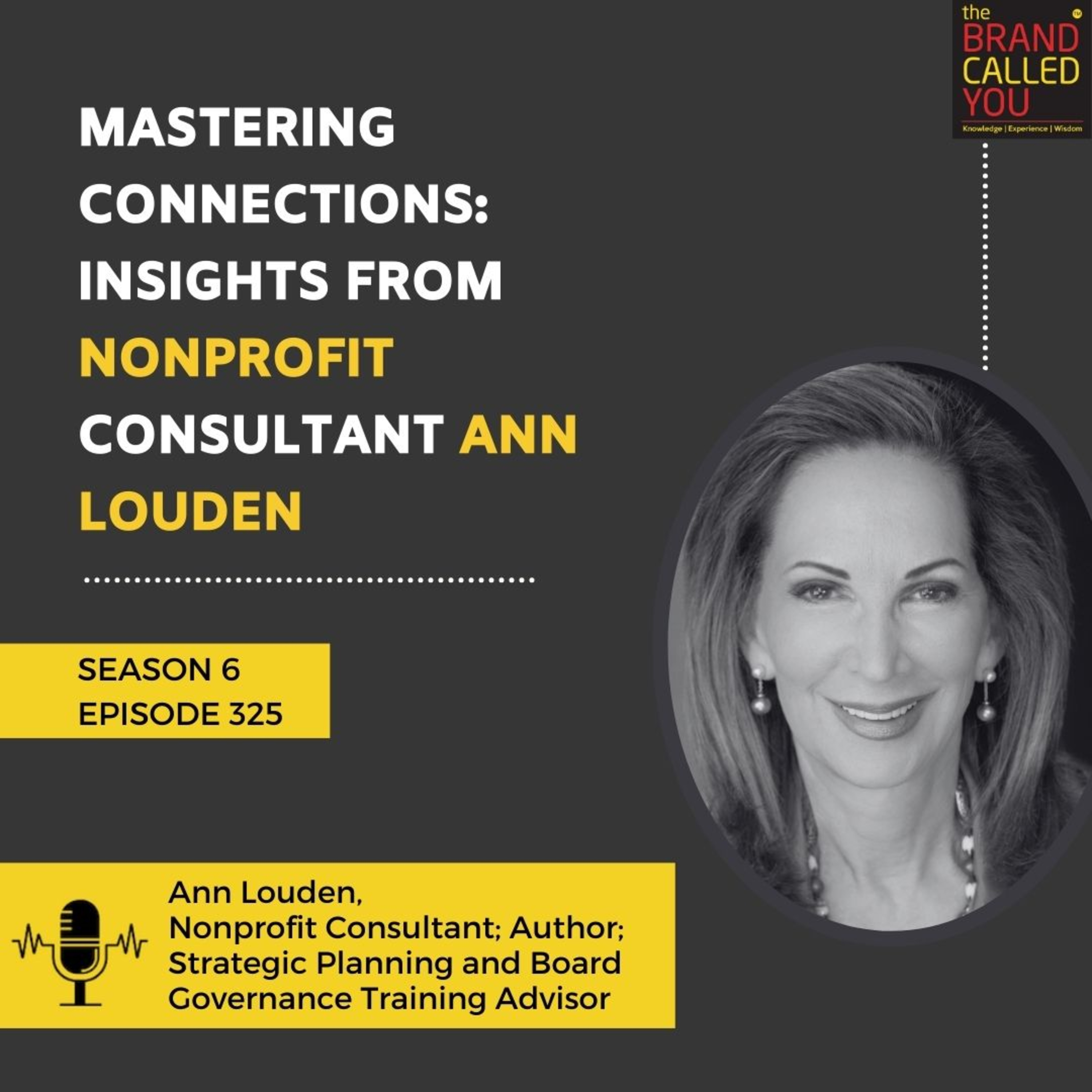 Mastering Connections: Insights from Nonprofit Consultant Ann Louden I TBCY