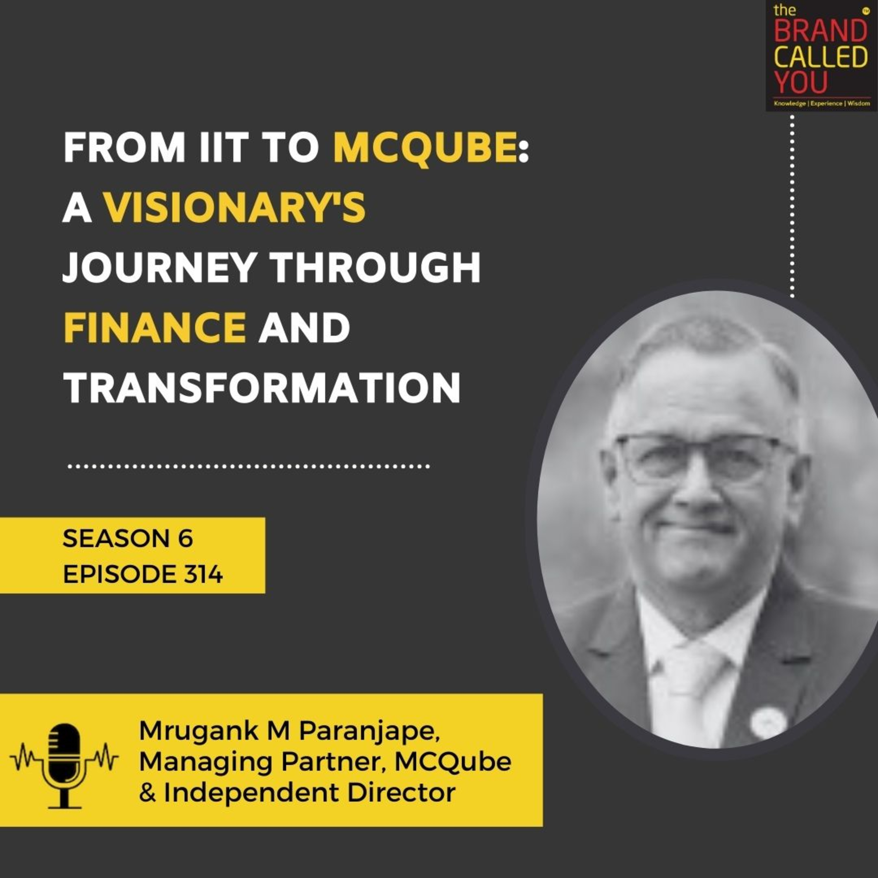 From IIT to MCQube: A Visionary's Journey Through Finance and Transformation | Mrugank M Paranjape, Managing Partner, MCQube & Independent Director