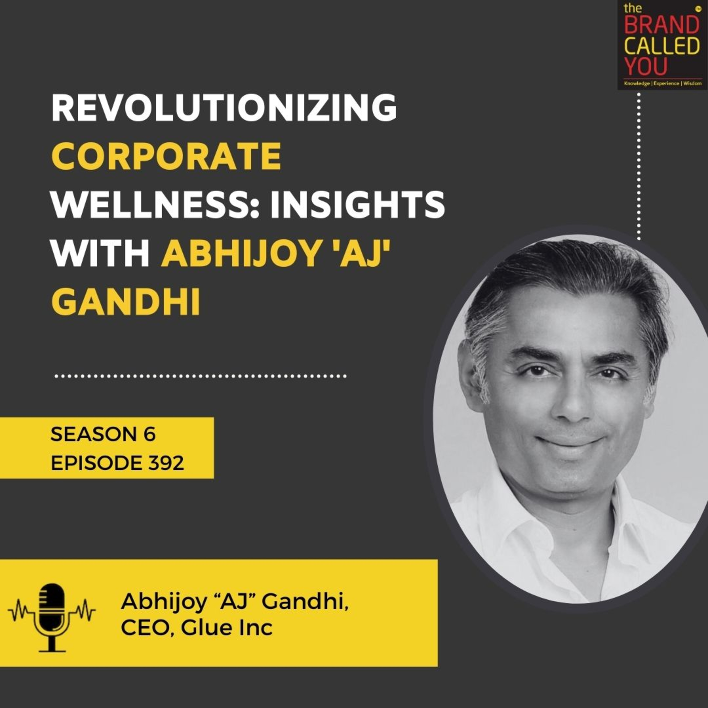Revolutionizing Corporate Wellness: Insights with Abhijoy 'AJ' Gandhi, CEO of Glue Inc