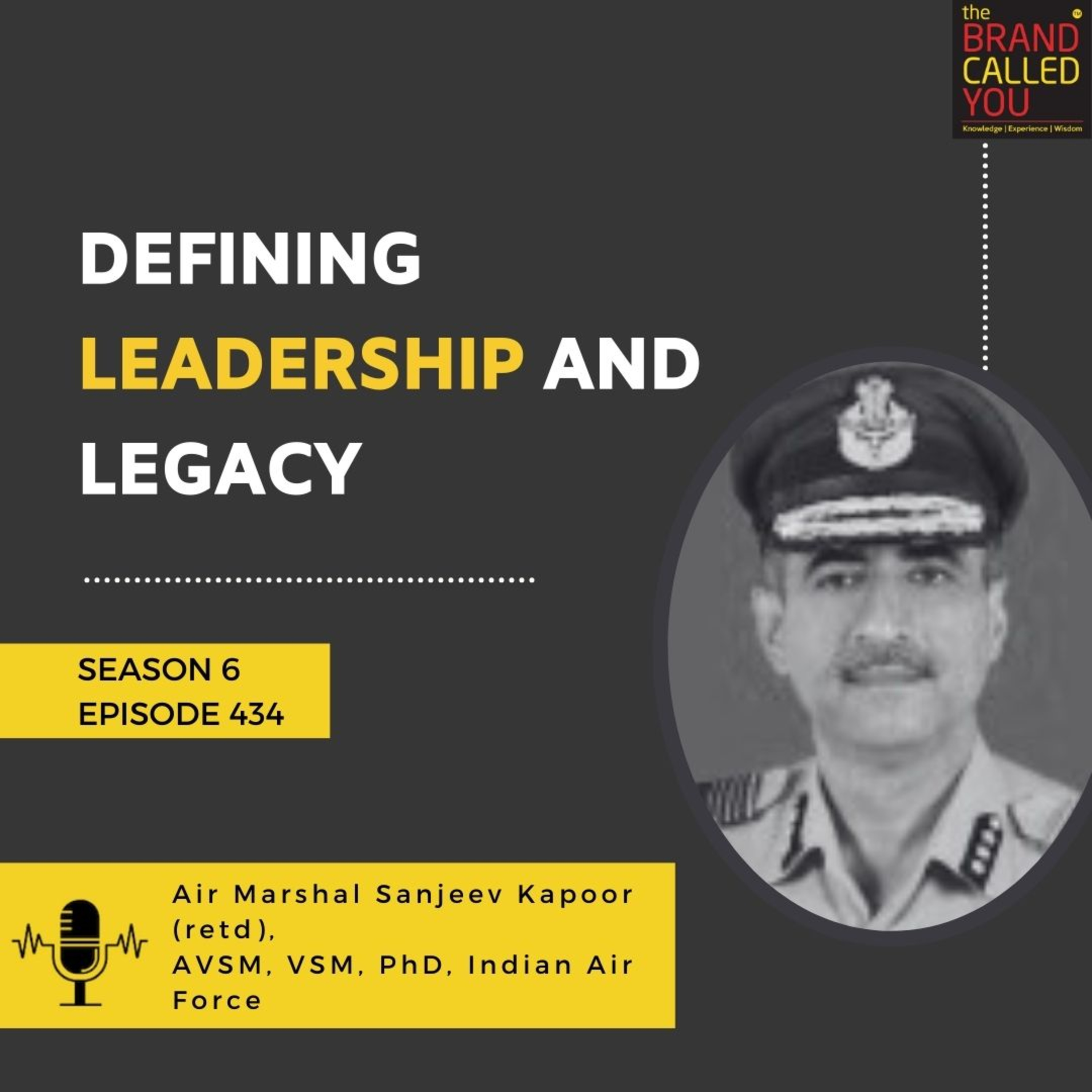 Defining Leadership and Legacy | Air Marshal Sanjeev Kapoor (retd), AVSM, VSM, PhD, Indian Air Force