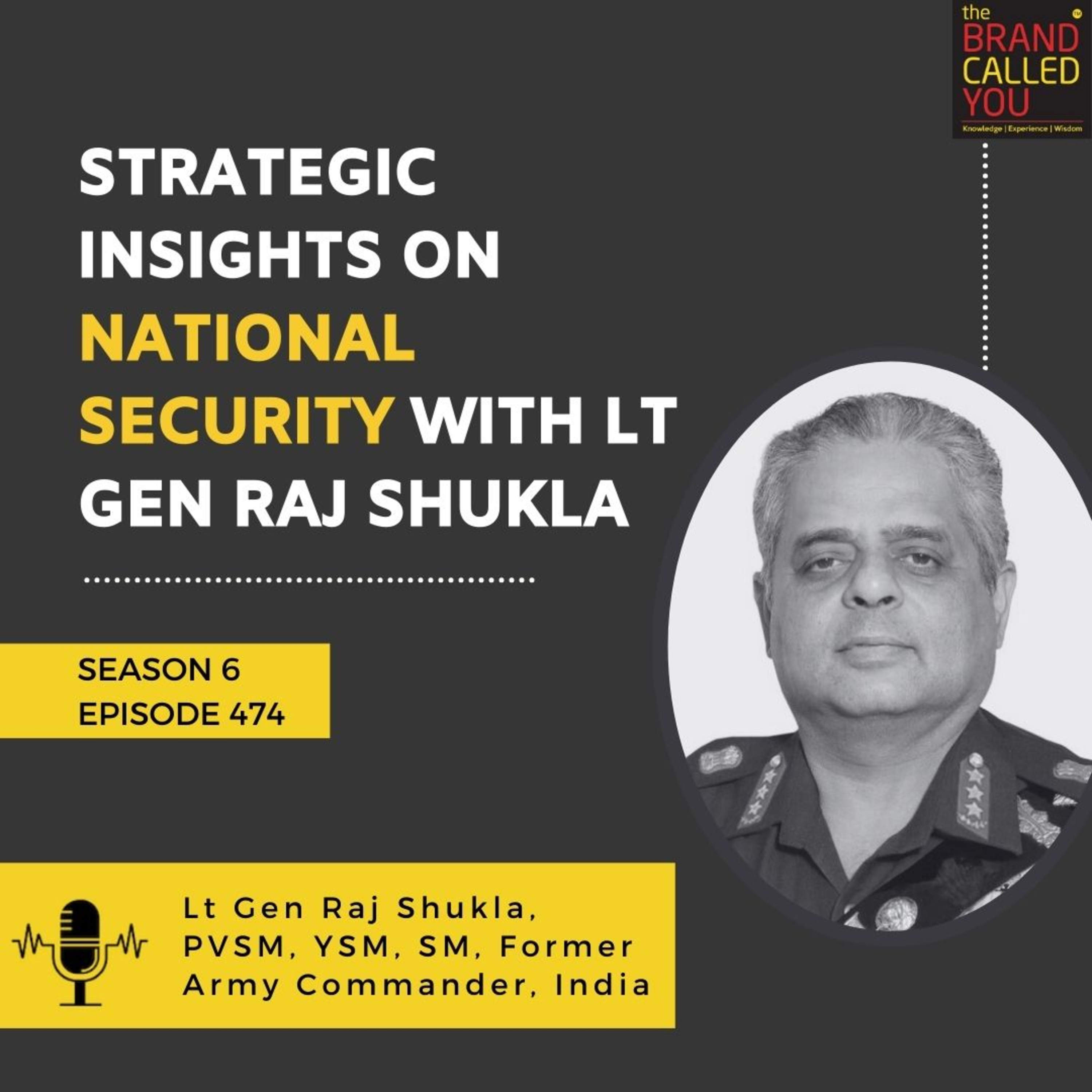 Strategic Insights on National Security with Lt Gen Raj Shukla, Former Army Commander, India