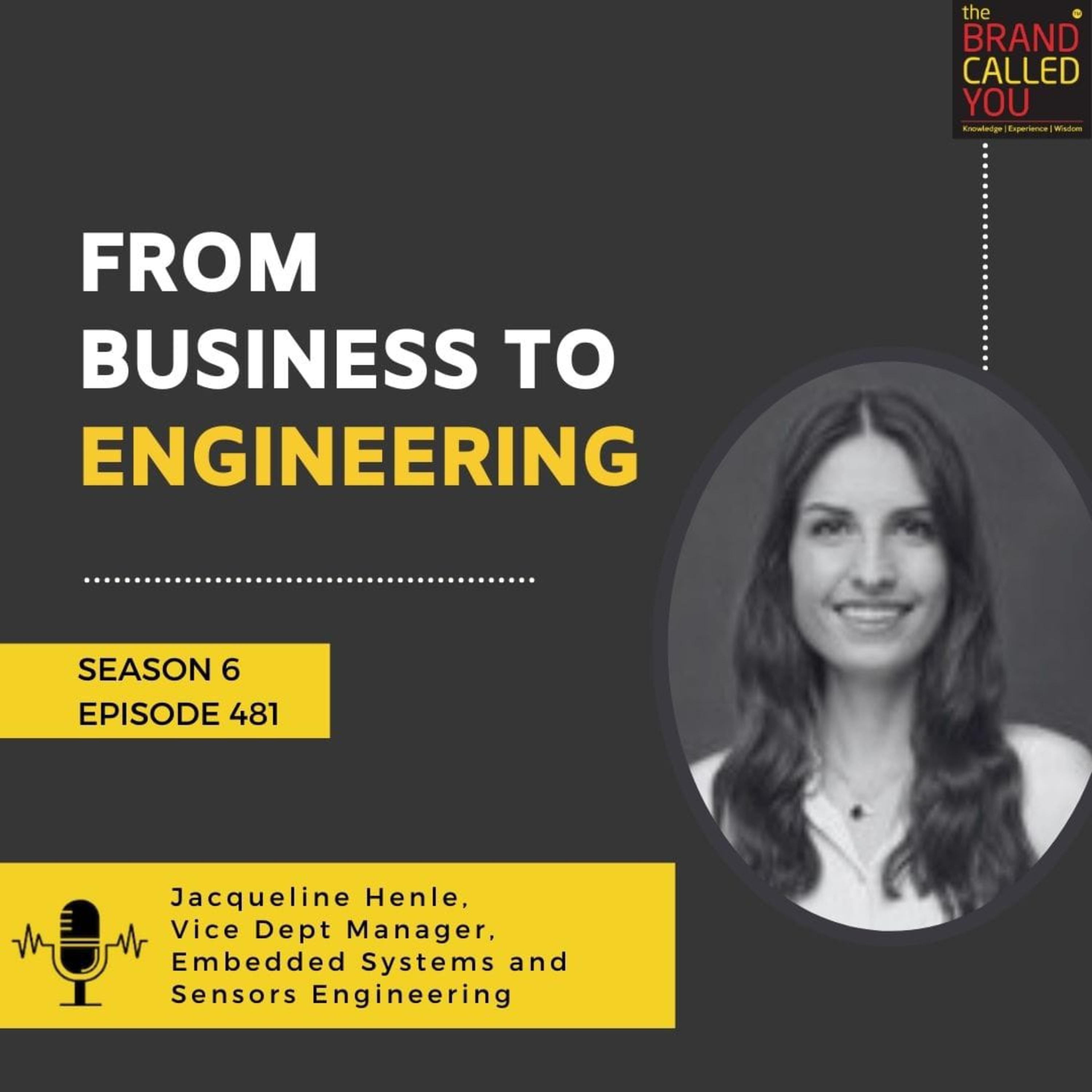 From Business to Engineering | Jacqueline Henle, Vice Dept Manager, Embedded Systems and Sensors Engineering