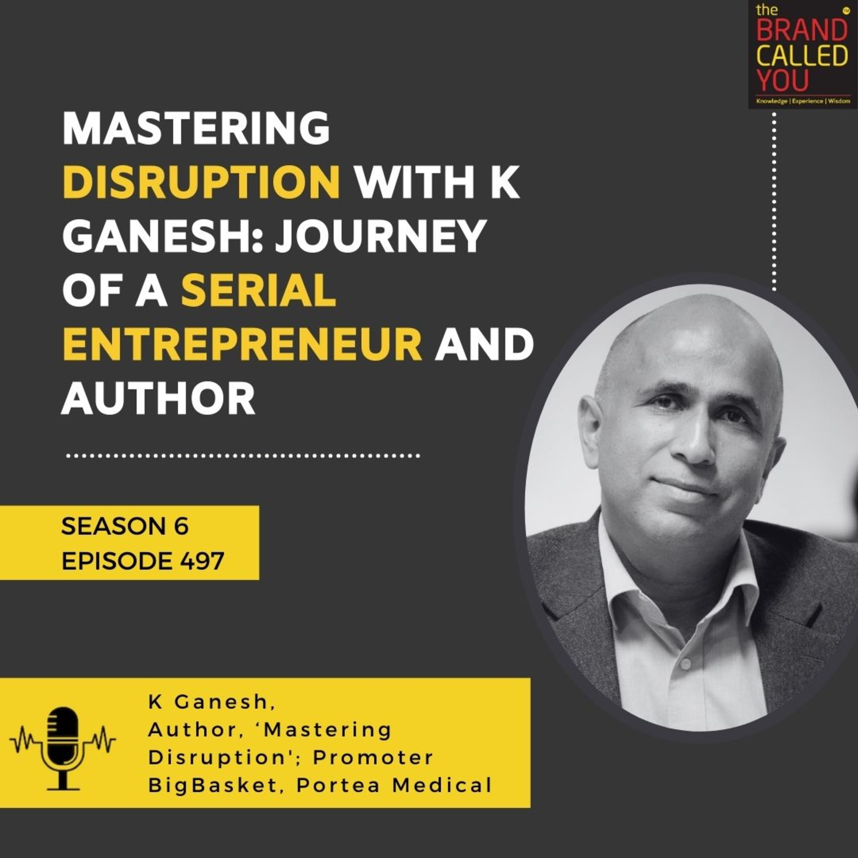 Mastering Disruption with K Ganesh: Journey of a Serial Entrepreneur and Author