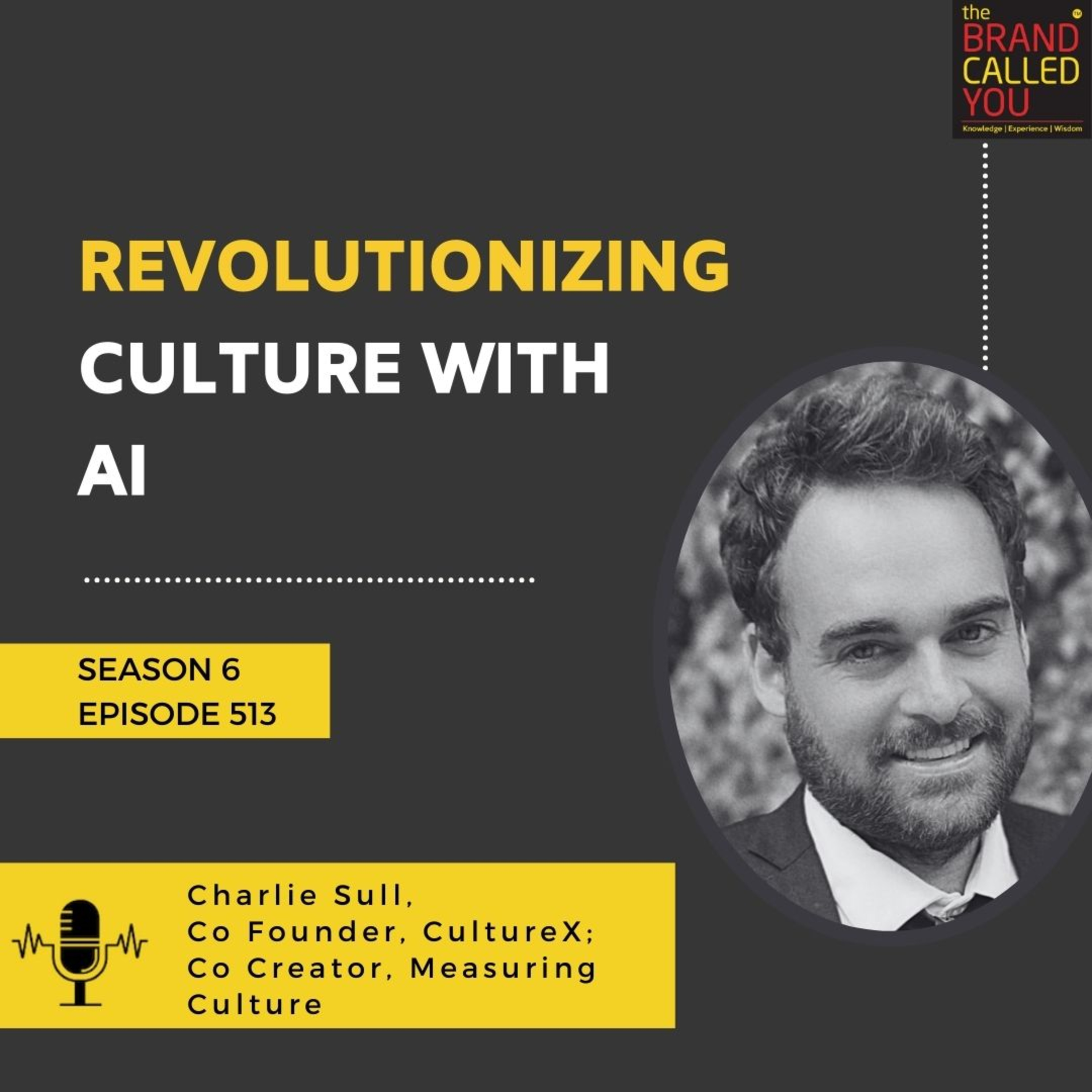 Revolutionizing Culture with AI | Charlie Sull, Co-Founder, CultureX; Co-Creator, Measuring Culture