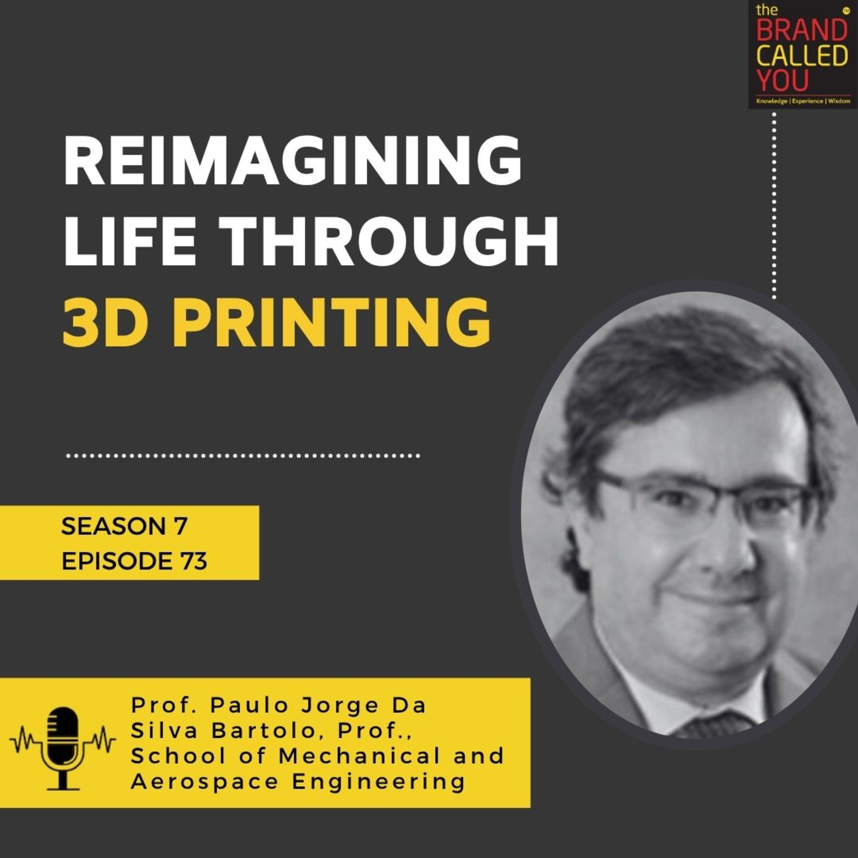 Reimagining Life Through 3D Printing | Prof Paulo Jorge Da Silva Bartolo, Prof, School of Mechanical and Aerospace Engineering