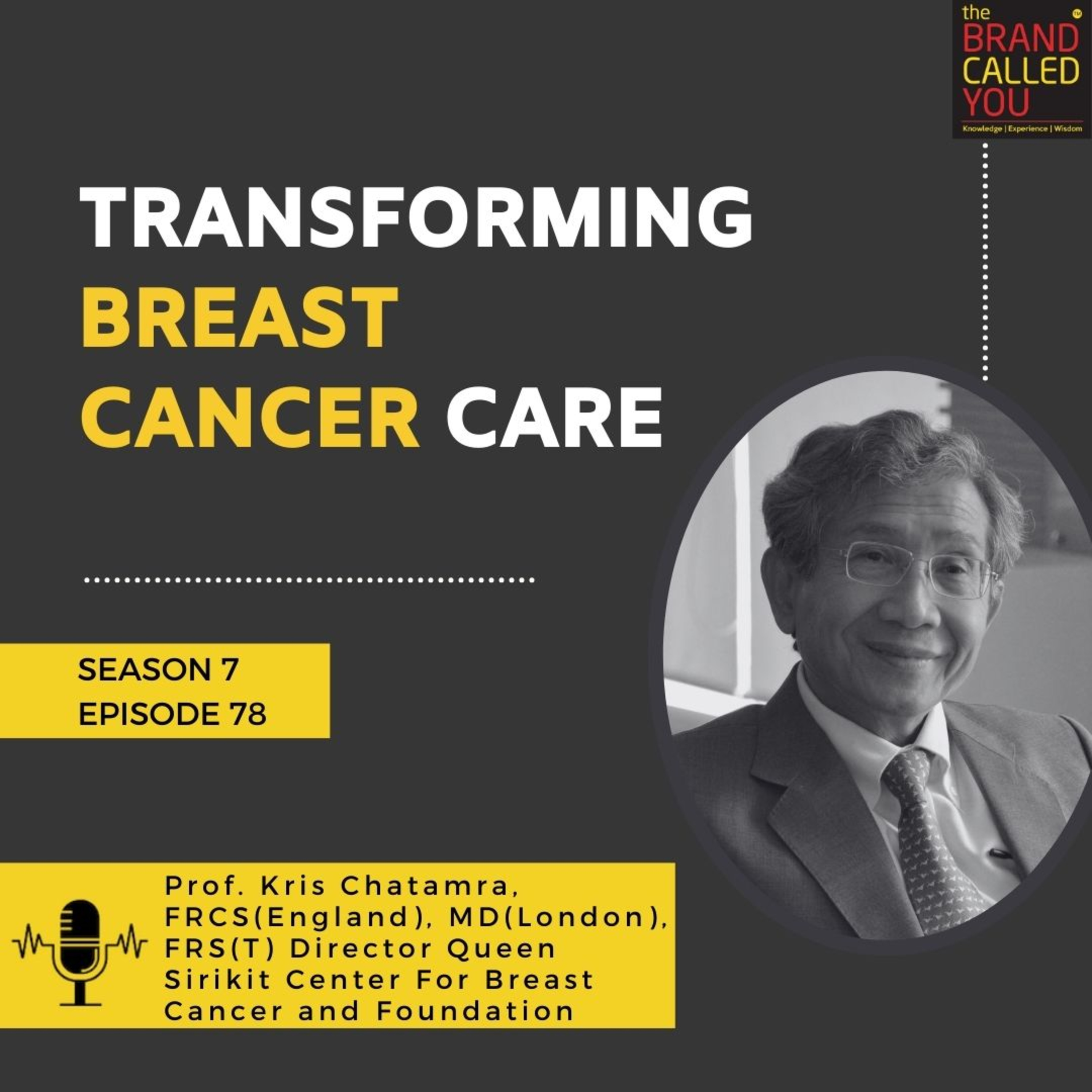 Transforming Breast Cancer Care: Prof. Kris Chatamra, Director of Queen Sirikit Centre for Breast Cancer